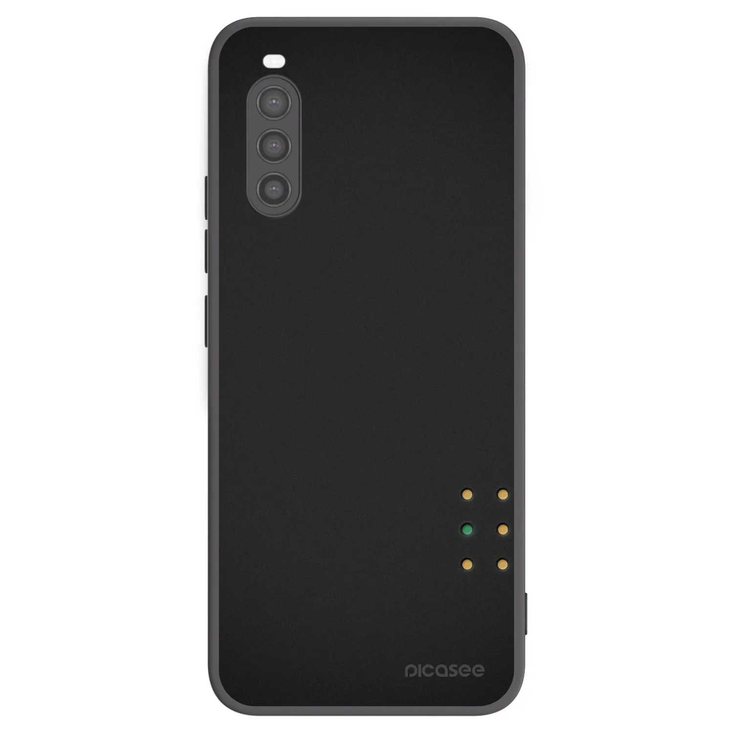 Picasee husă neagră din silicon pentru Sony Xperia 10 II - Pulse