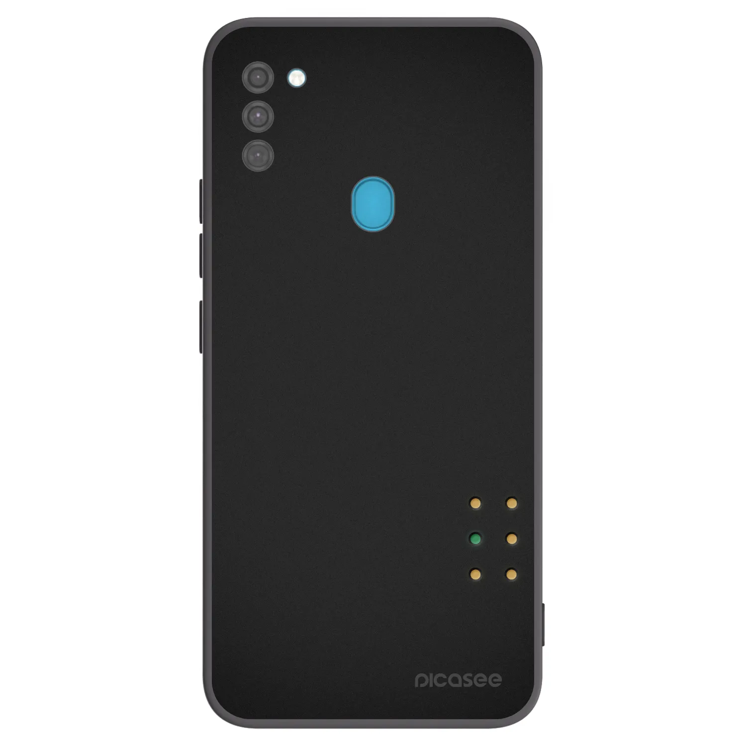 Picasee husă neagră din silicon pentru Samsung Galaxy M11 - Pulse