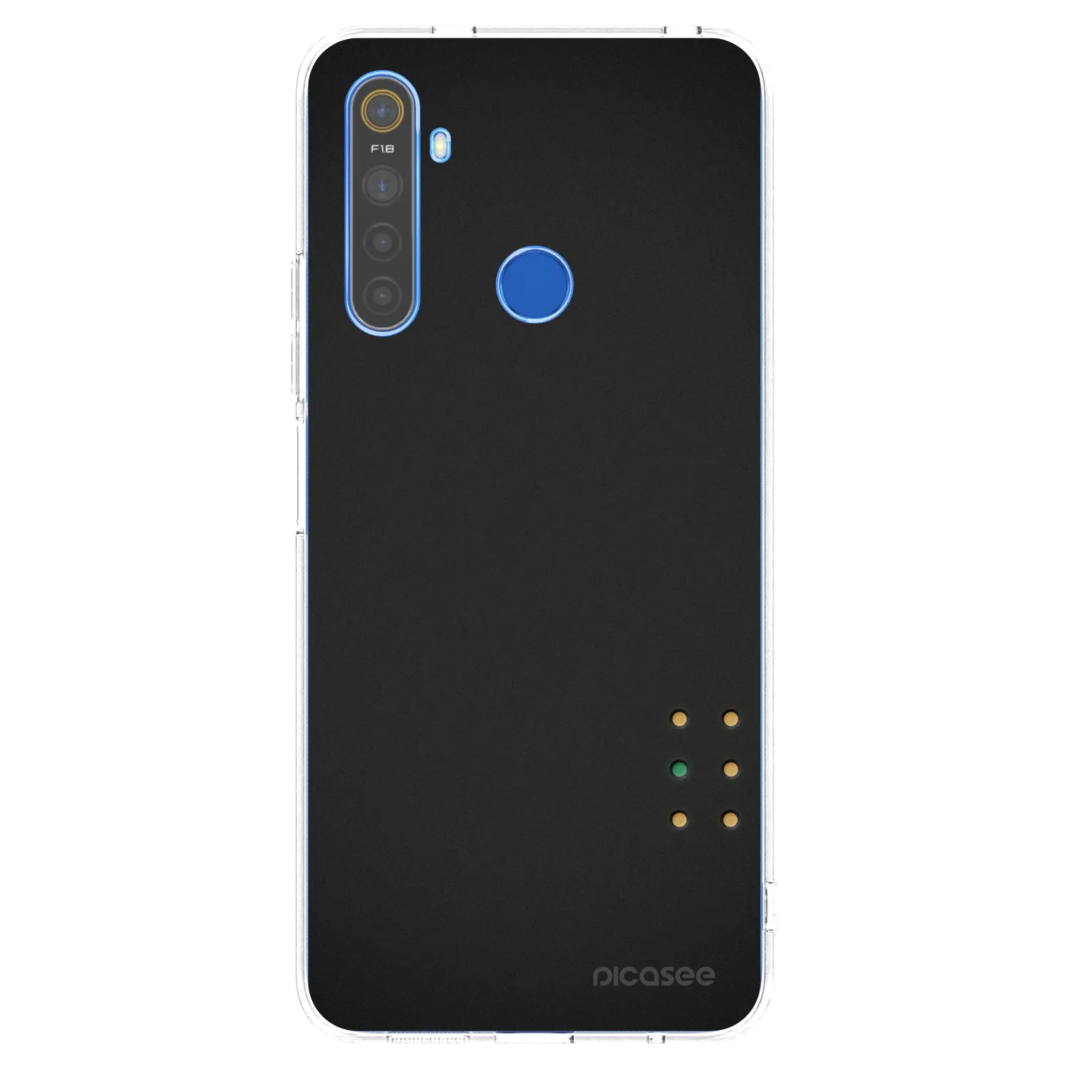 Picasee husă transparentă din silicon pentru Realme 5 - Pulse