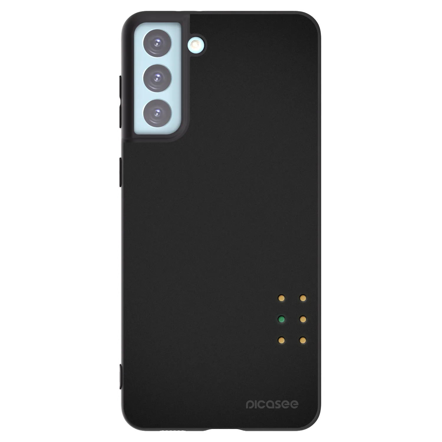 Picasee husă neagră din silicon pentru Samsung Galaxy S21+ 5G G996F - Pulse