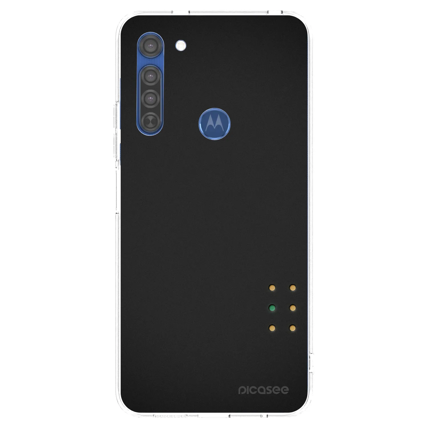 Picasee husă transparentă din silicon pentru Motorola Moto G8 - Pulse