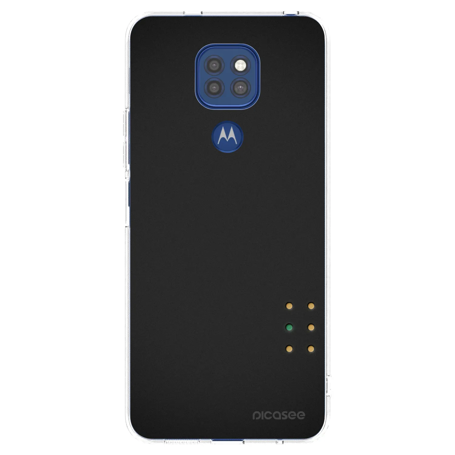 Picasee husă transparentă din silicon pentru Motorola Moto G9 Play - Pulse