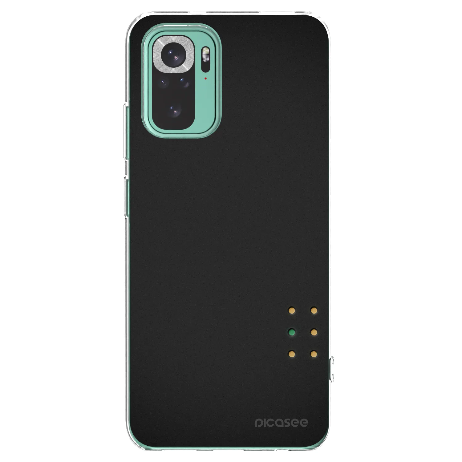 Picasee husă transparentă din silicon pentru Xiaomi Redmi Note 10 Pro - Pulse