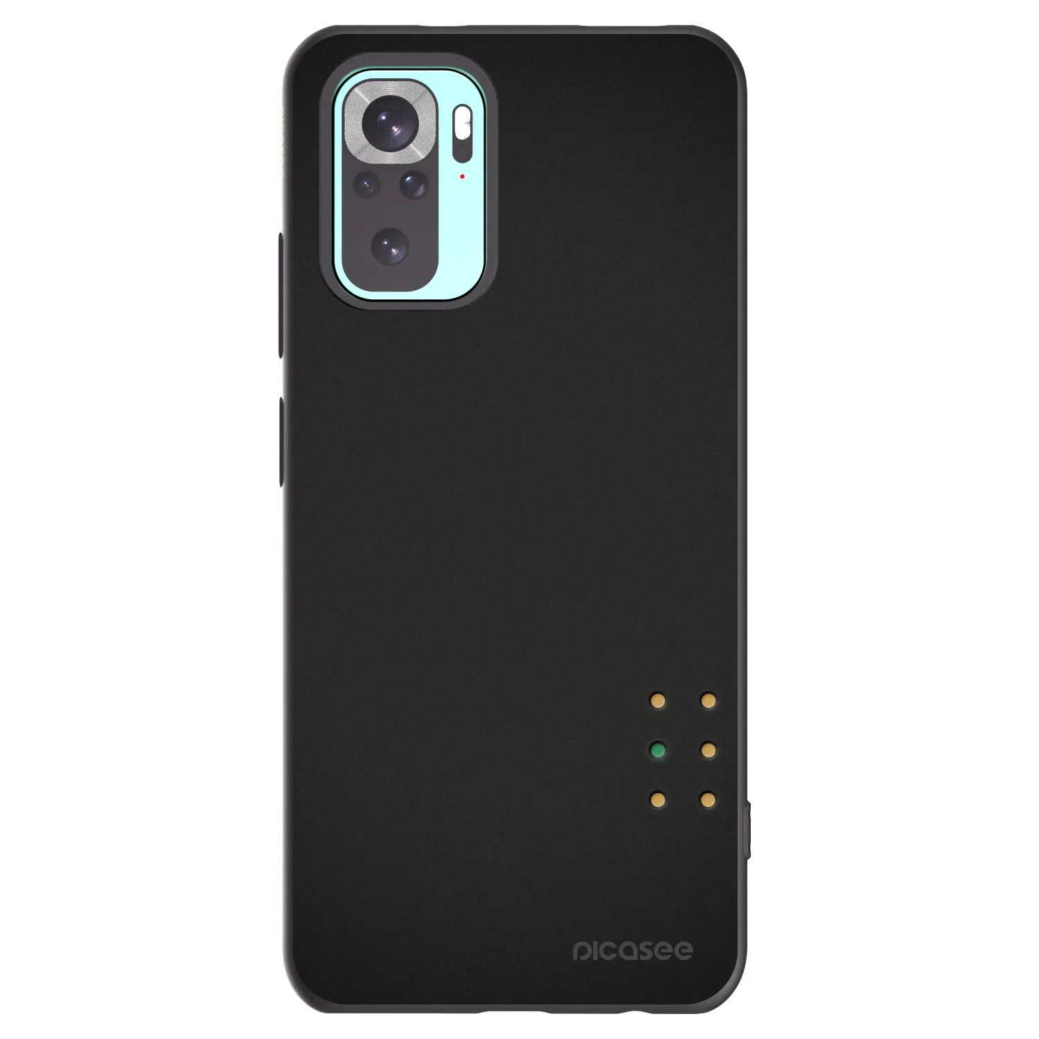 Picasee husă neagră din silicon pentru Xiaomi Redmi Note 10 Pro - Pulse