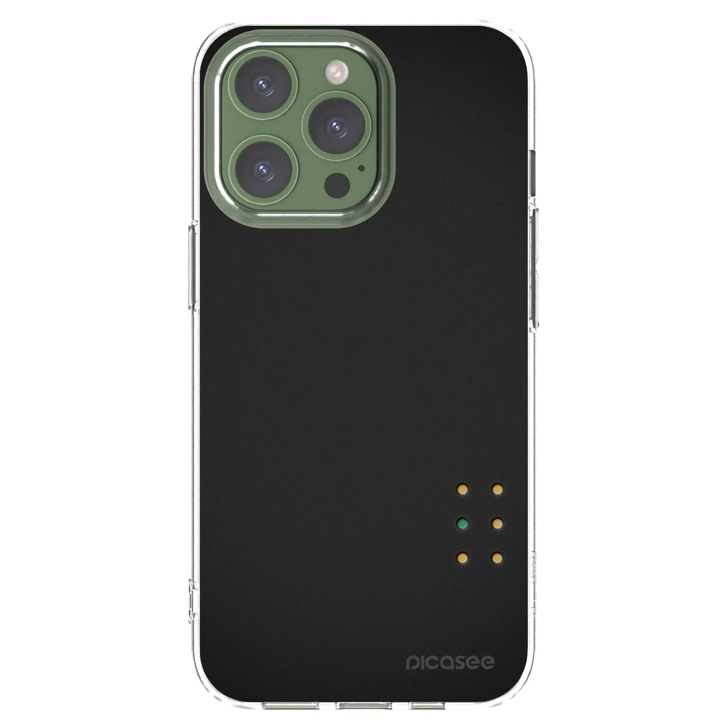 Picasee husă transparentă din silicon pentru Apple iPhone 13 Pro - Pulse