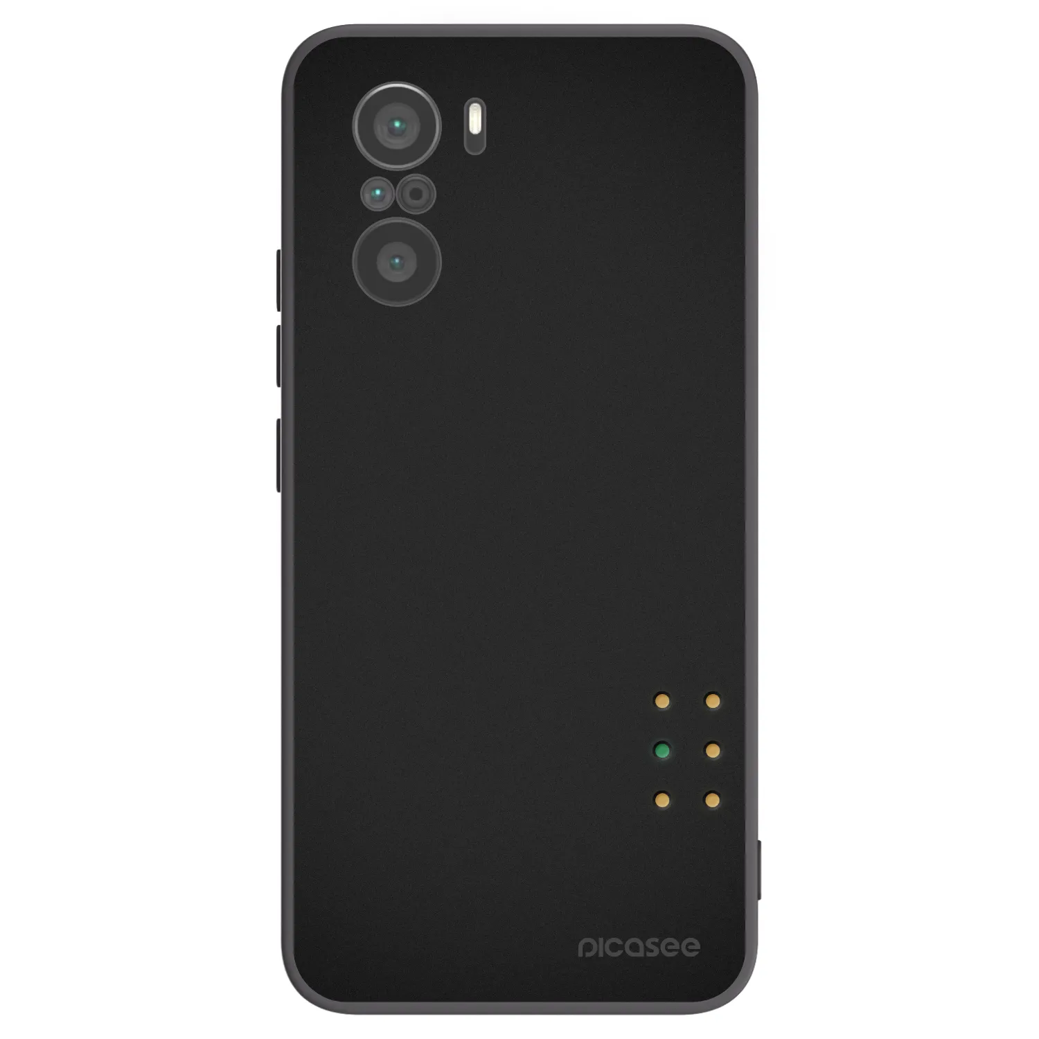 Picasee husă neagră din silicon pentru Xiaomi Poco F3 - Pulse