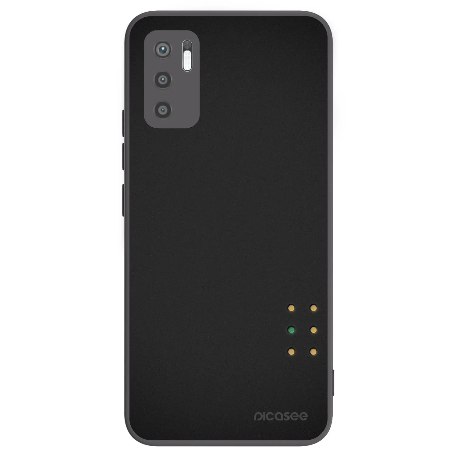 Picasee husă neagră din silicon pentru Xiaomi Redmi Note 10 5G - Pulse
