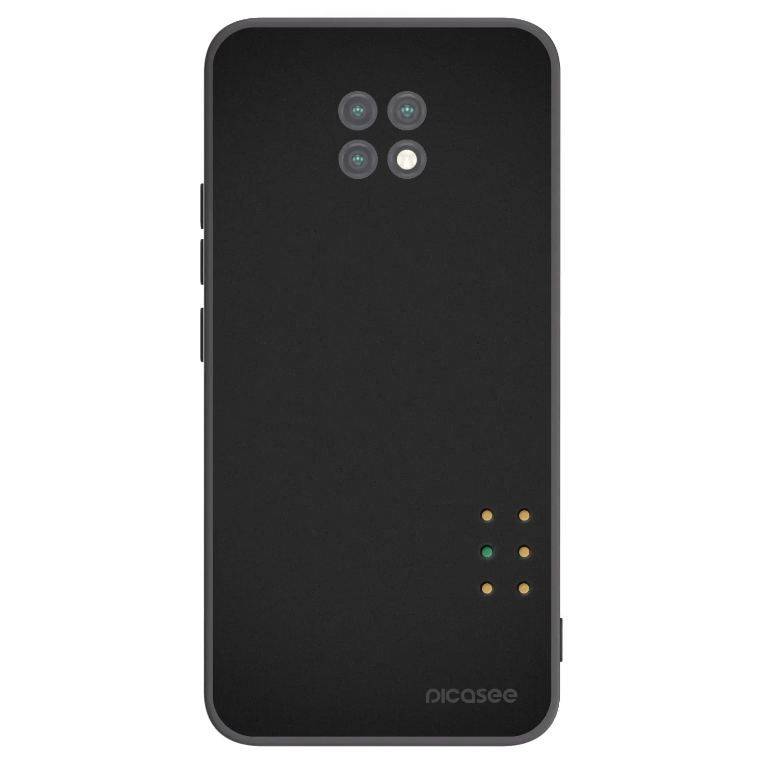 Picasee husă neagră din silicon pentru Xiaomi Redmi Note 9T - Pulse