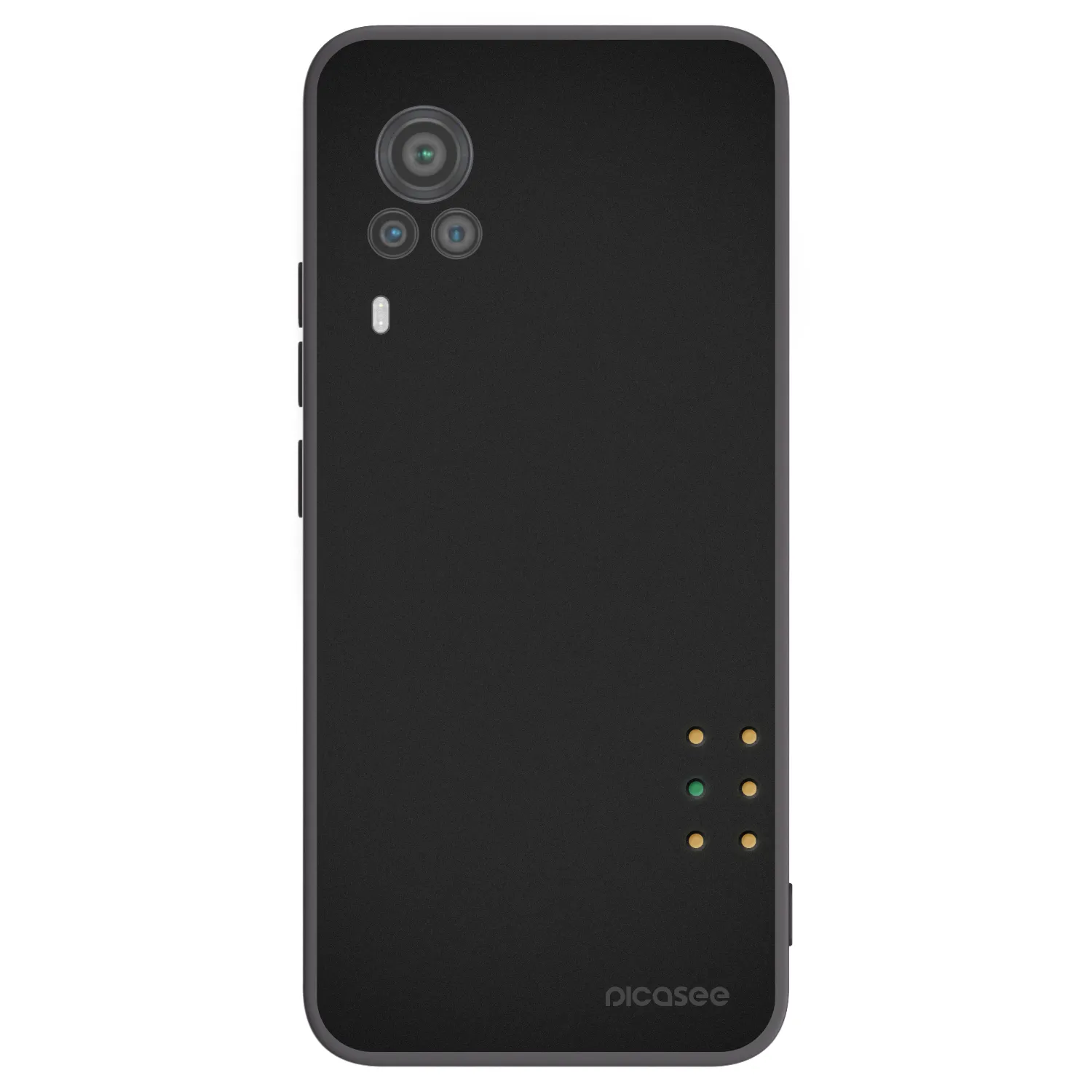 Picasee husă neagră din silicon pentru Vivo X60 Pro 5G - Pulse