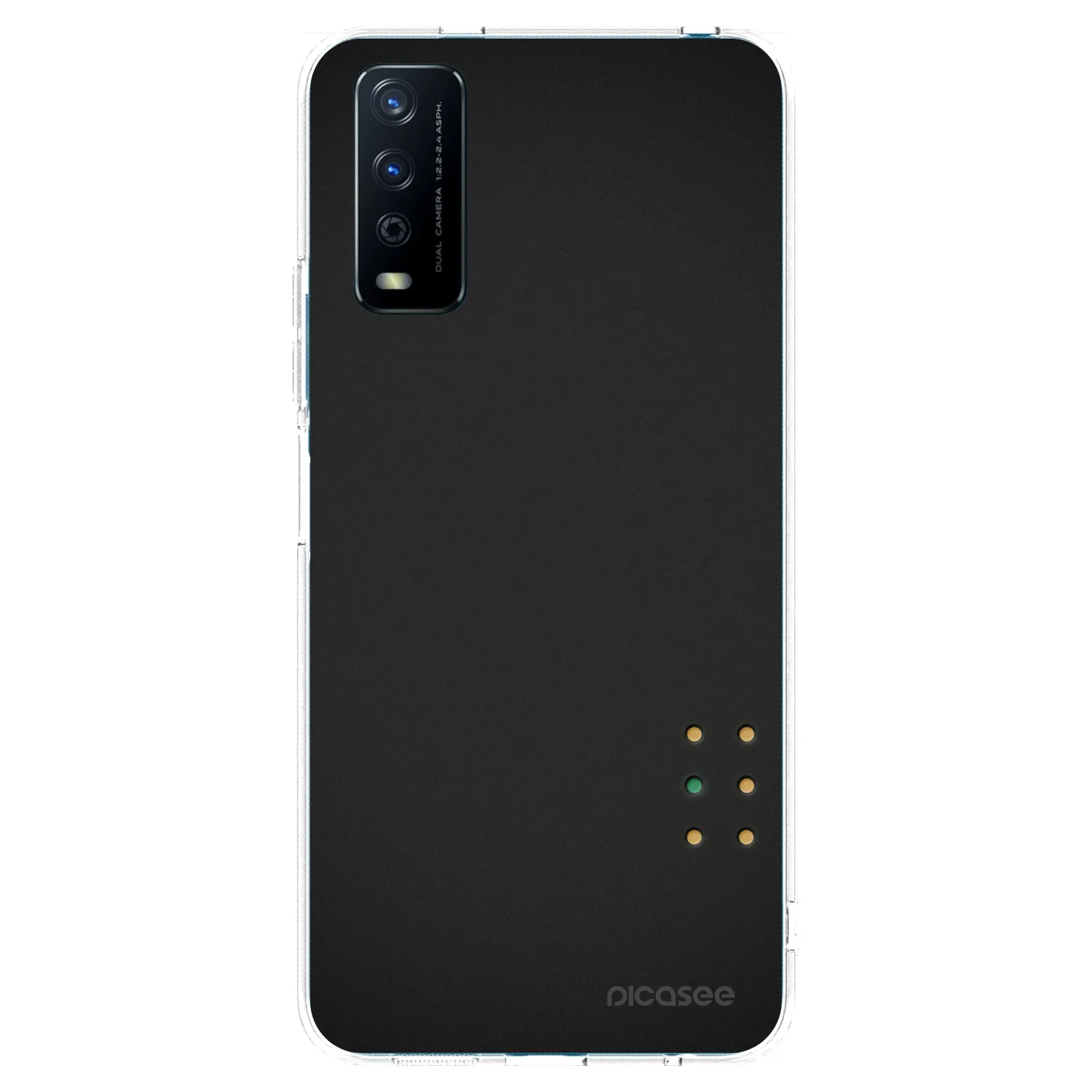 Picasee husă transparentă din silicon pentru Vivo Y11s - Pulse