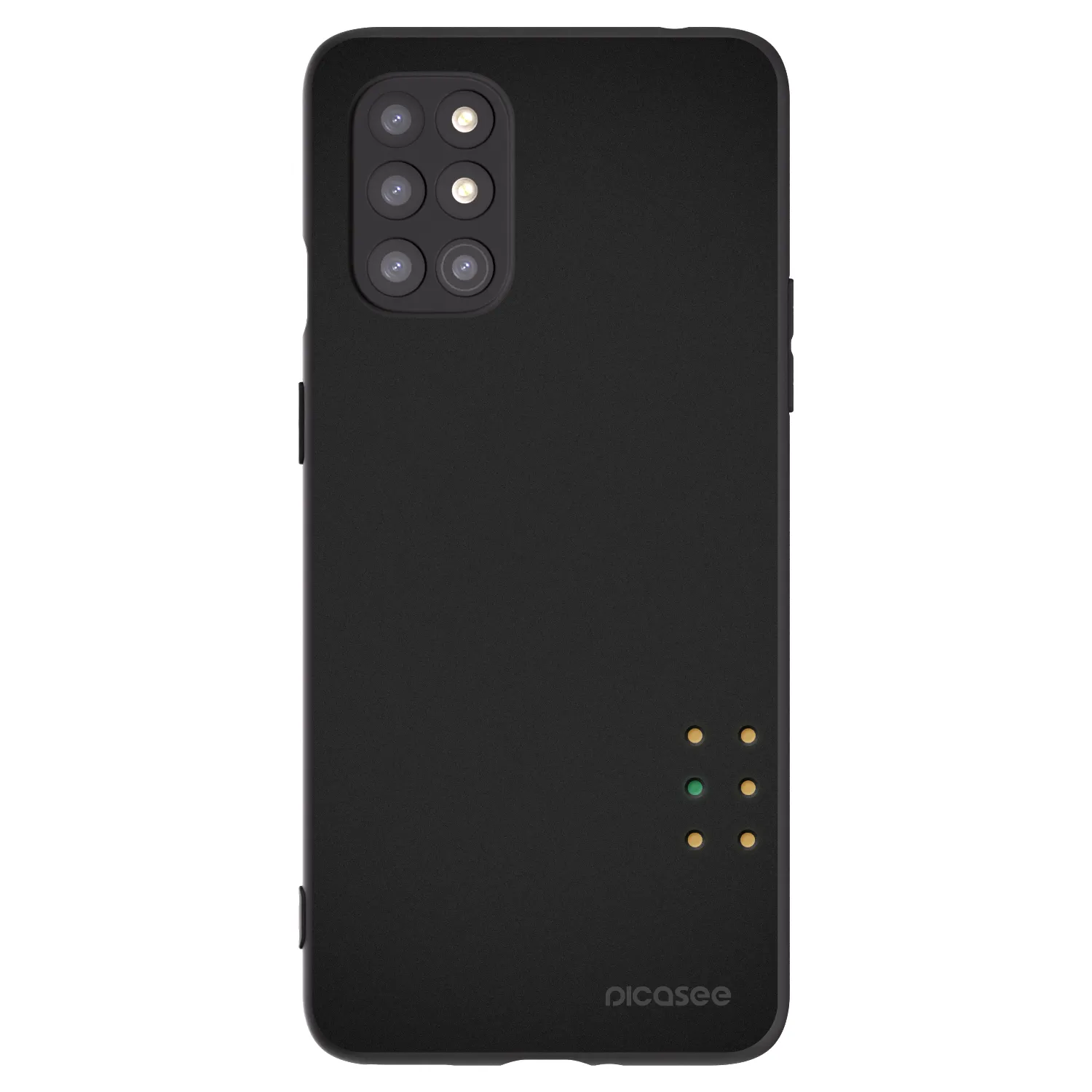 Picasee husă neagră din silicon pentru OnePlus 8T - Pulse