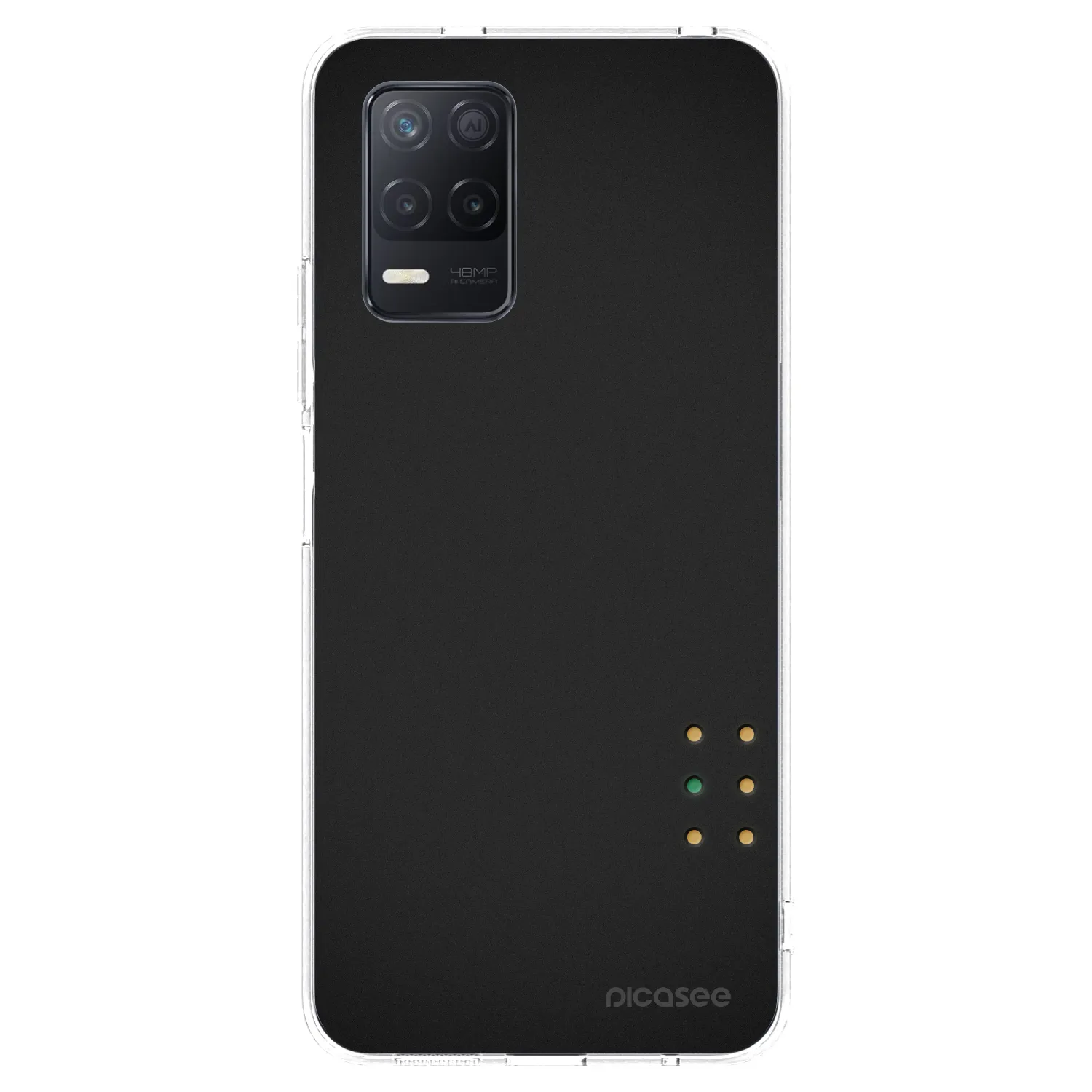 Picasee husă transparentă din silicon pentru Realme 8 5G - Pulse