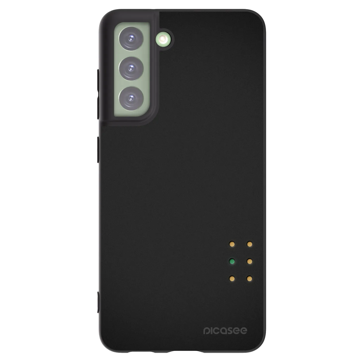 Picasee husă neagră din silicon pentru Samsung Galaxy S21 FE 5G - Pulse