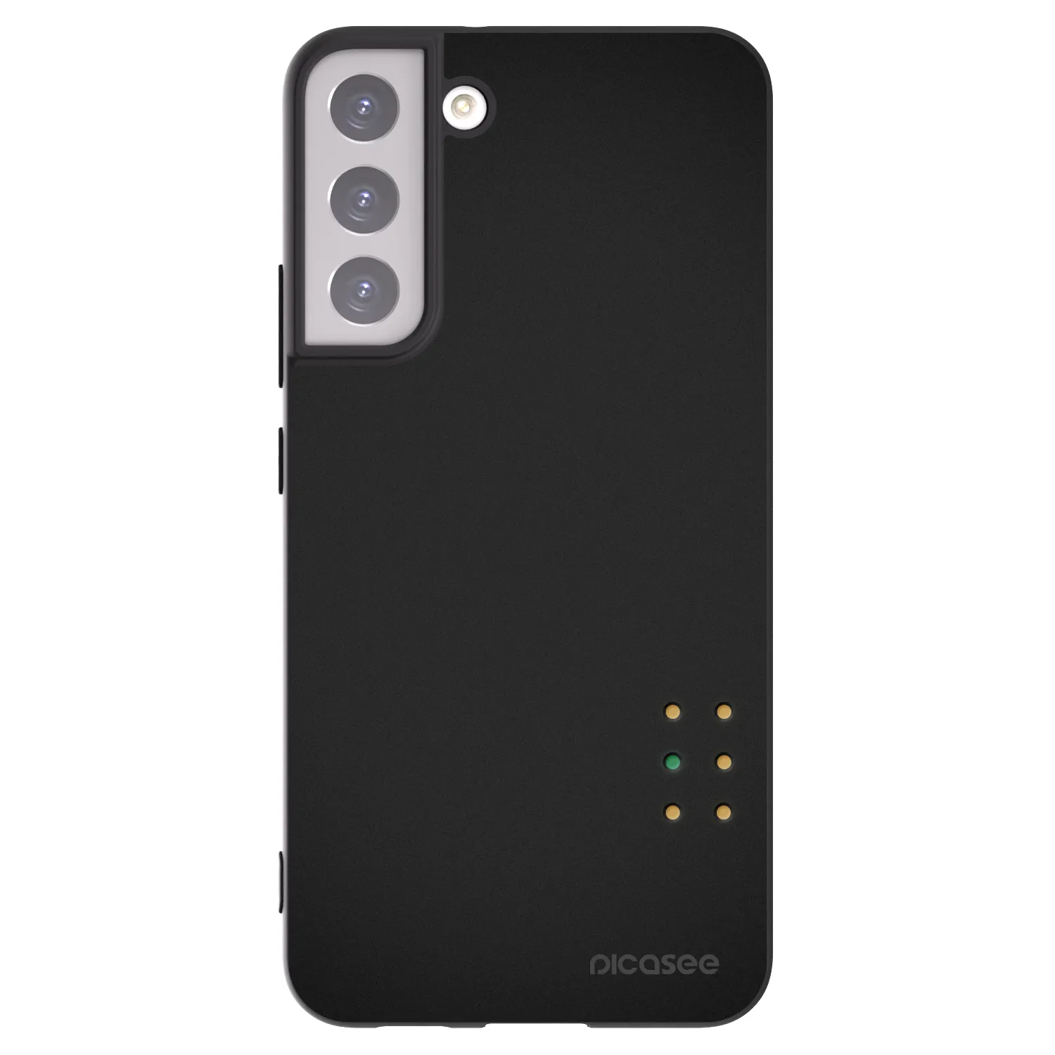 Picasee husă neagră din silicon pentru Samsung Galaxy S22+ 5G - Pulse