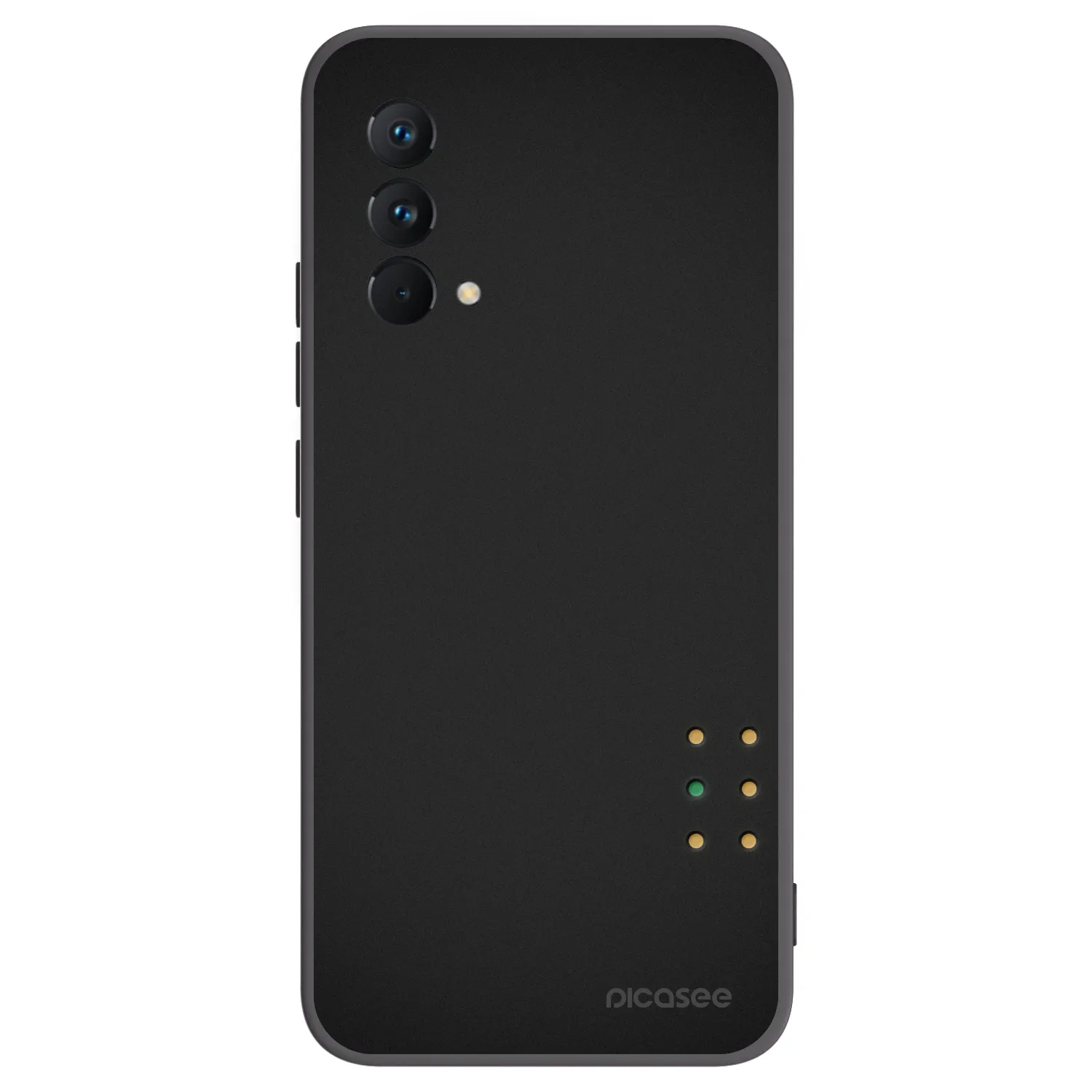 Picasee husă neagră din silicon pentru Realme GT Master Edition 5G - Pulse