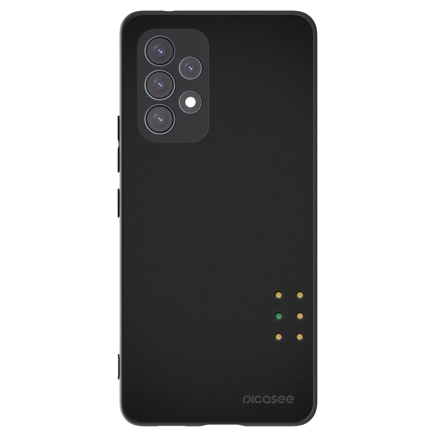 Picasee husă neagră din silicon pentru Samsung Galaxy A53 5G A536 - Pulse