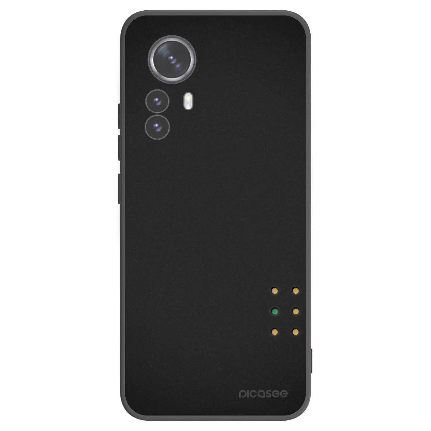 Picasee husă neagră din silicon pentru Xiaomi 12 Pro - Pulse