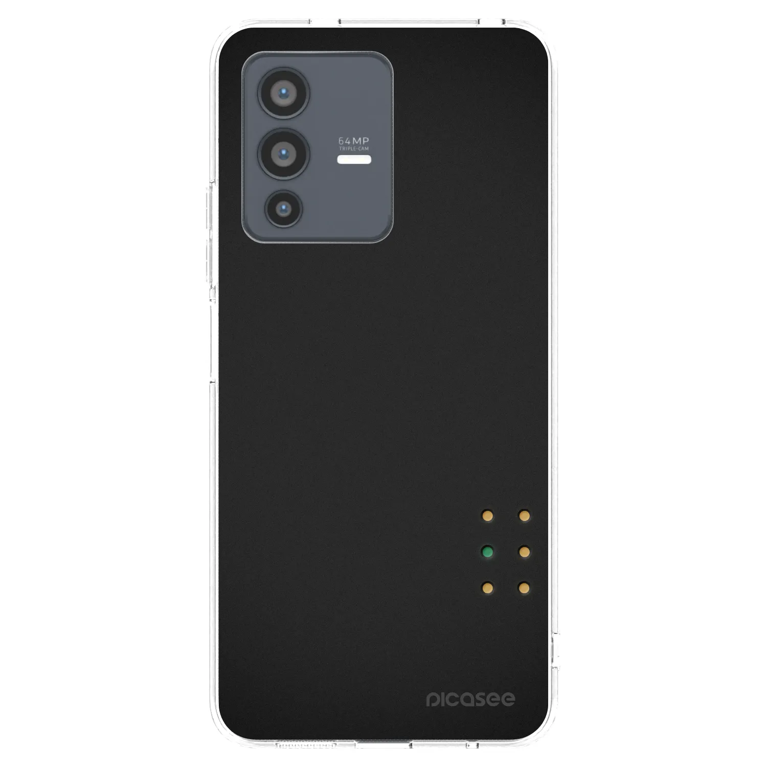 Picasee husă transparentă din silicon pentru Vivo V23 5G - Pulse
