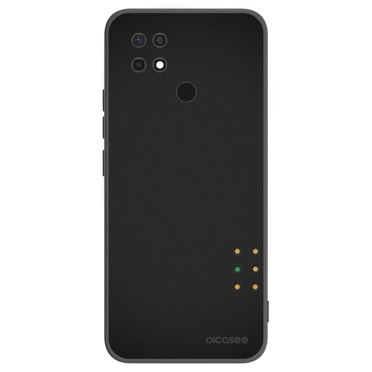 Picasee husă neagră din silicon pentru Xiaomi Redmi 10C - Pulse