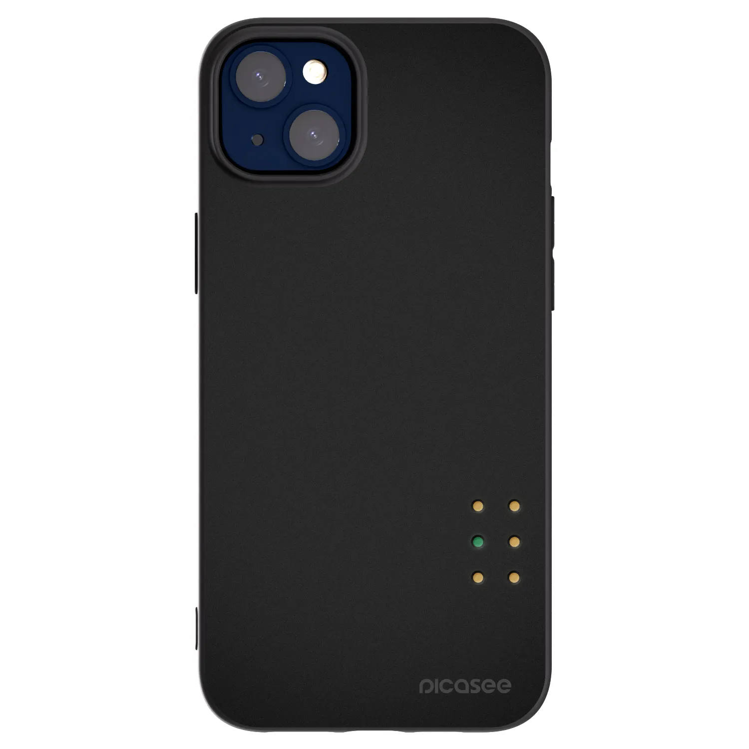 Picasee husă neagră din silicon pentru Apple iPhone 14 Plus - Pulse