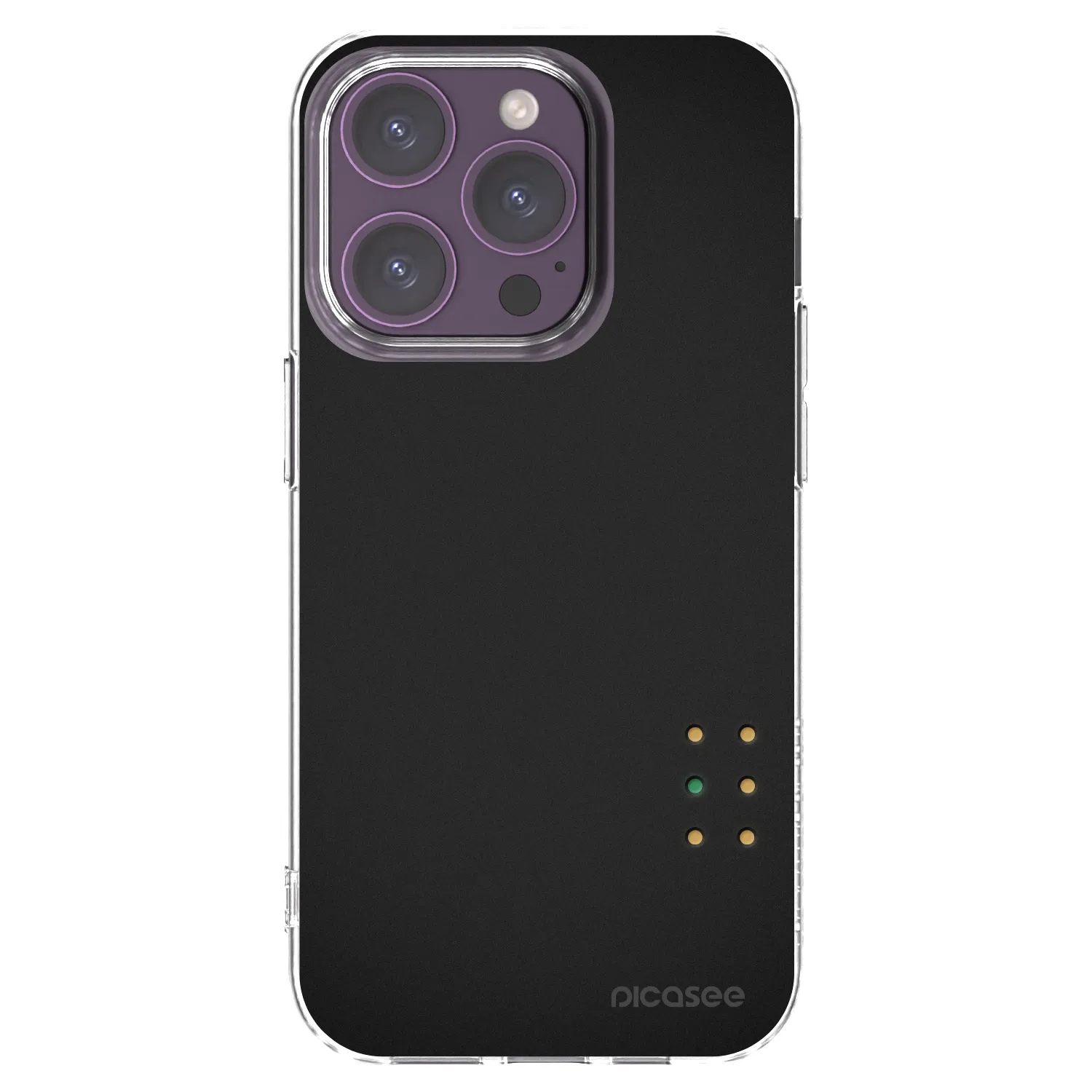 Picasee husă transparentă din silicon pentru Apple iPhone 14 Pro - Pulse