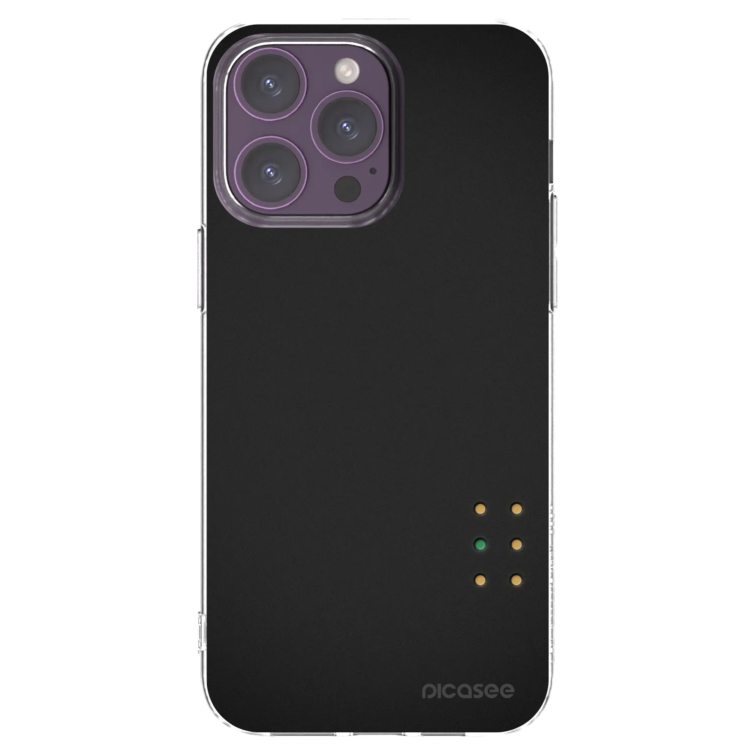 Picasee husă transparentă din silicon pentru Apple iPhone 14 Pro Max - Pulse