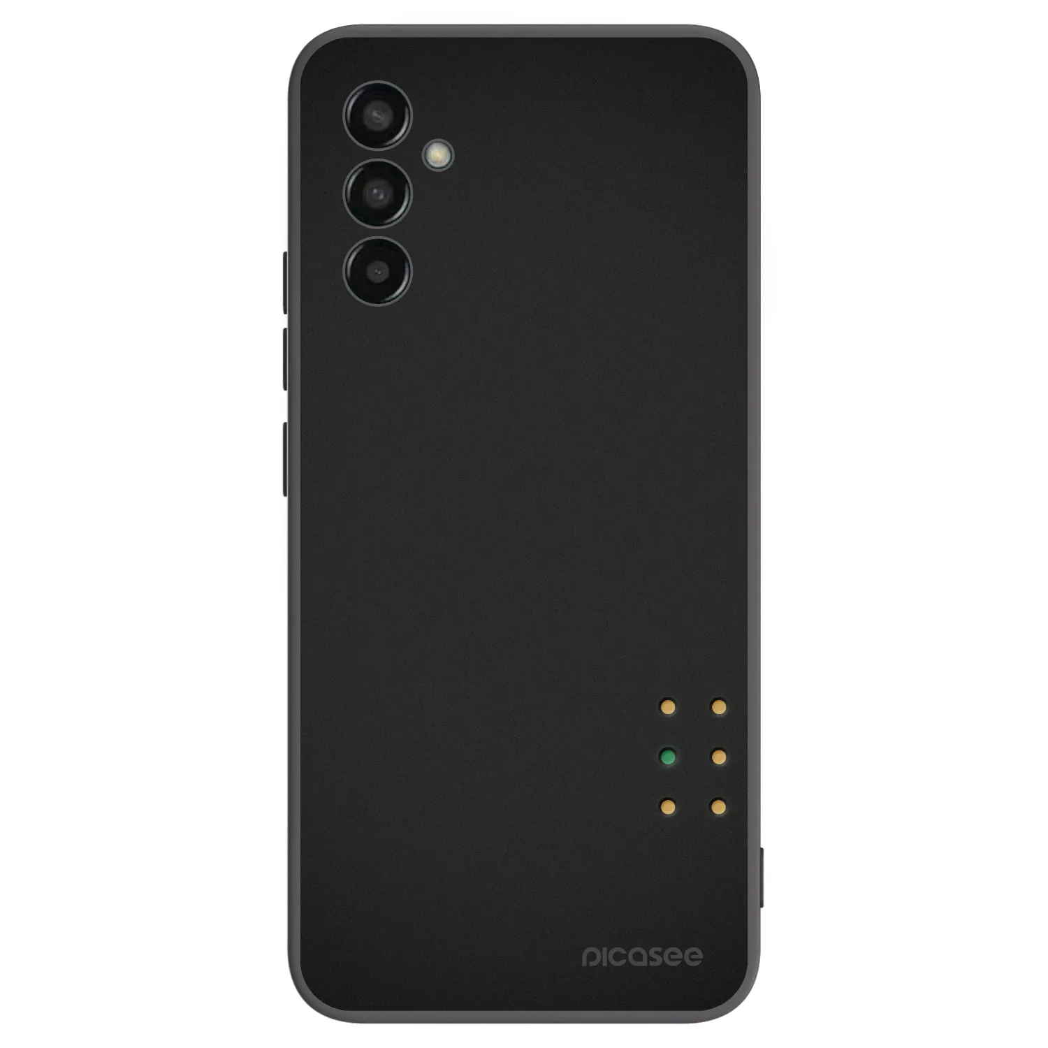 Picasee husă neagră din silicon pentru Samsung Galaxy M13 M135F - Pulse