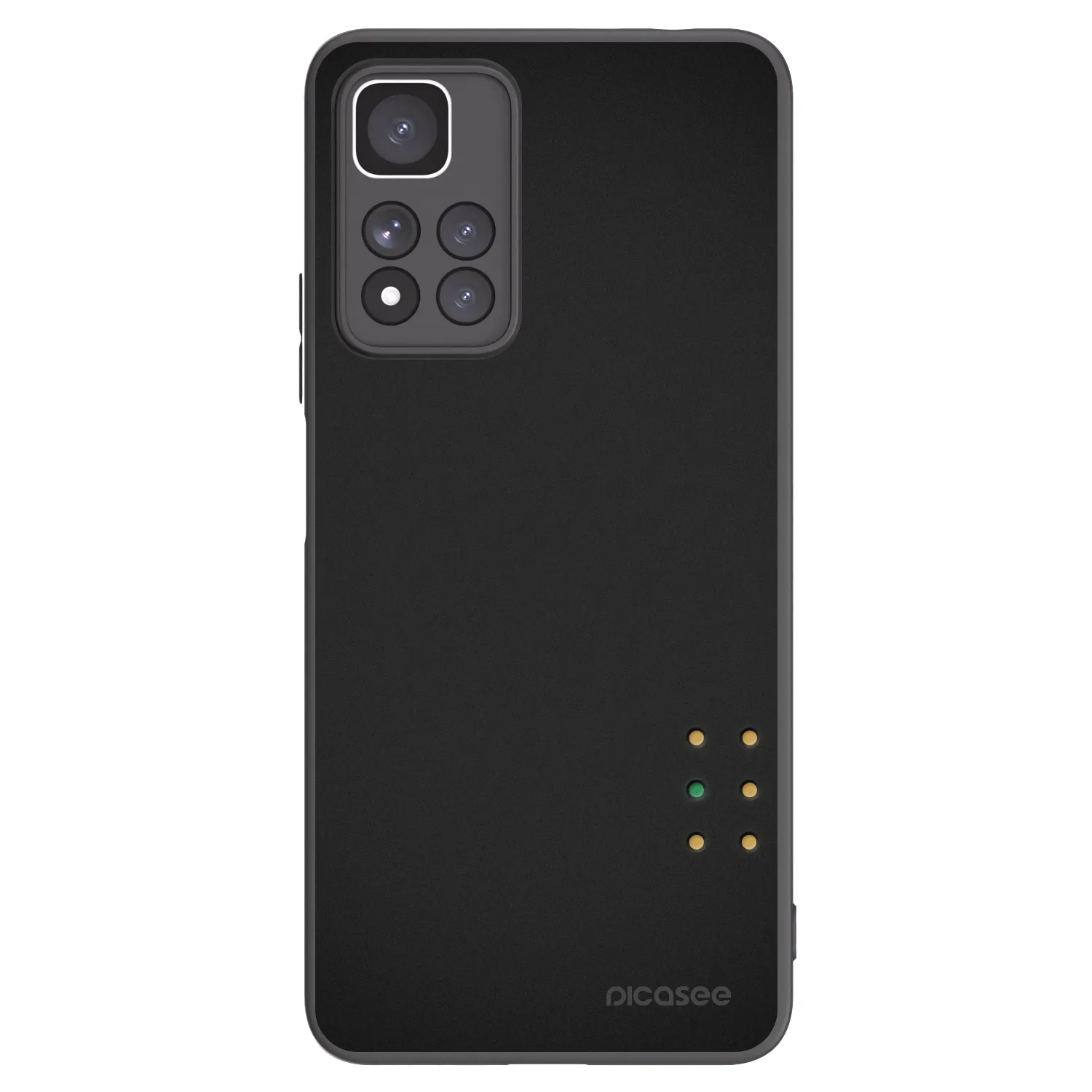 Picasee husă neagră din silicon pentru Xiaomi Redmi Note 11 Pro+ 5G - Pulse