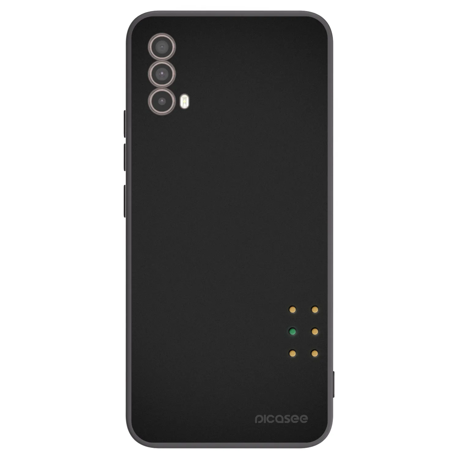 Picasee husă neagră din silicon pentru Motorola Moto E40 - Pulse