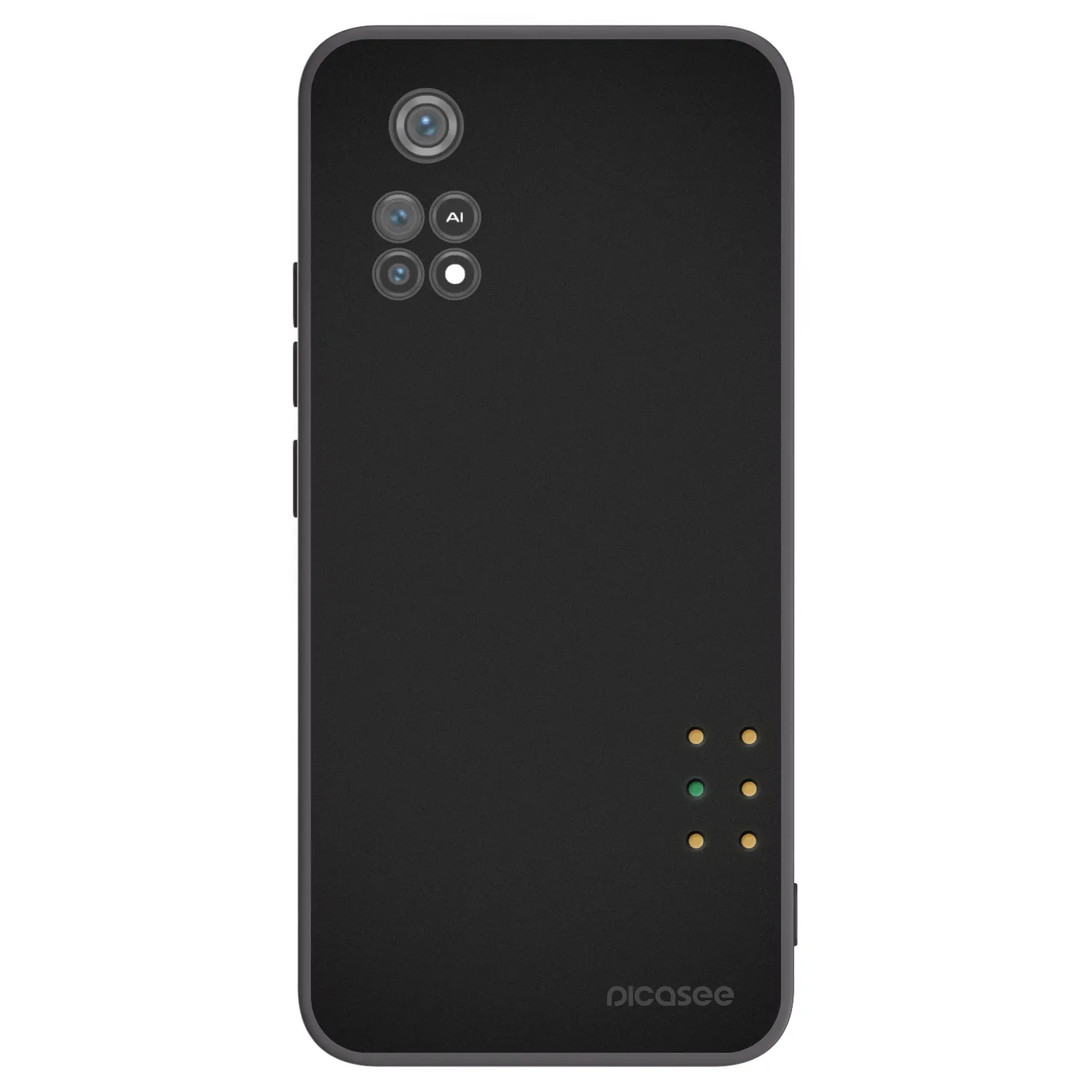 Picasee husă neagră din silicon pentru Xiaomi Poco M4 Pro - Pulse