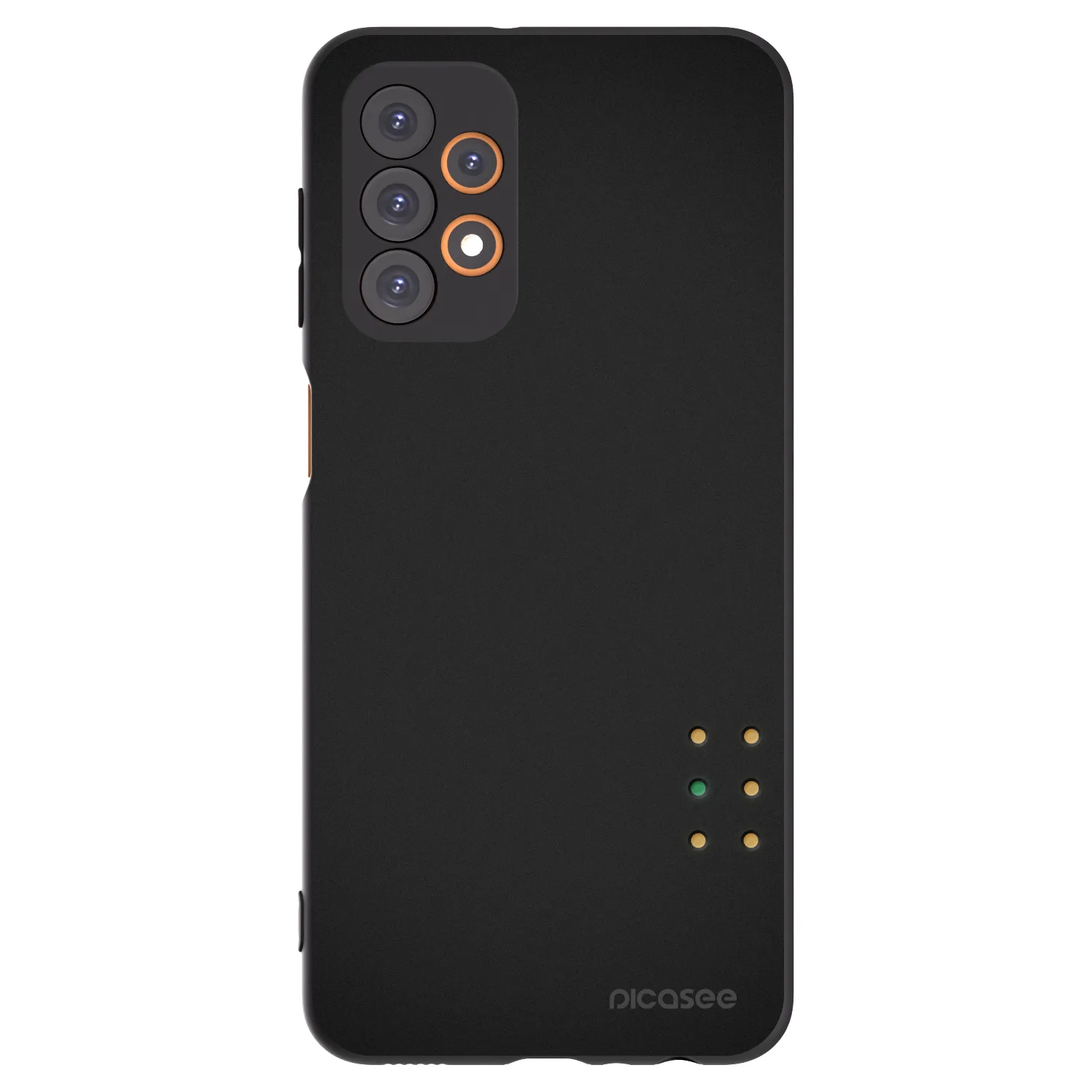 Picasee husă neagră din silicon pentru Samsung Galaxy A23 A235F 4G - Pulse