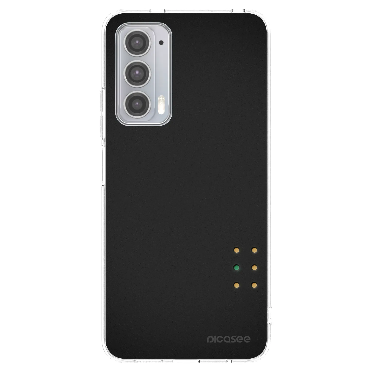 Picasee husă transparentă din silicon pentru Motorola Edge 20 - Pulse