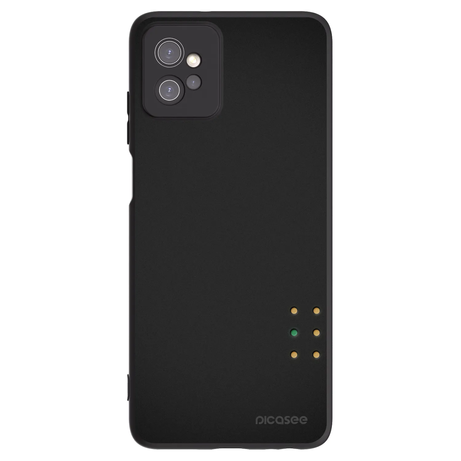 Picasee husă neagră din silicon pentru Motorola Moto G32 - Pulse