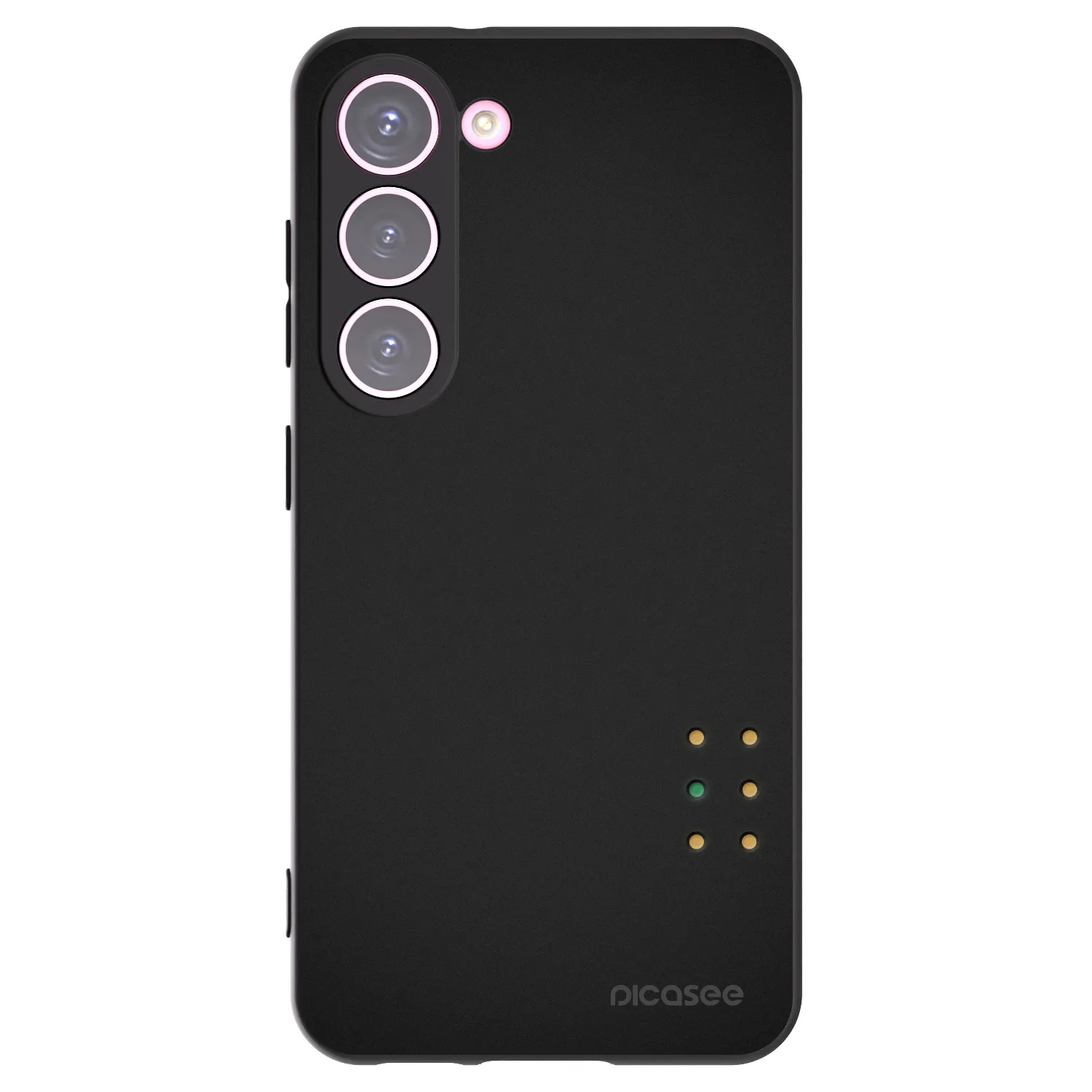 Picasee husă neagră din silicon pentru Samsung Galaxy S23 5G - Pulse