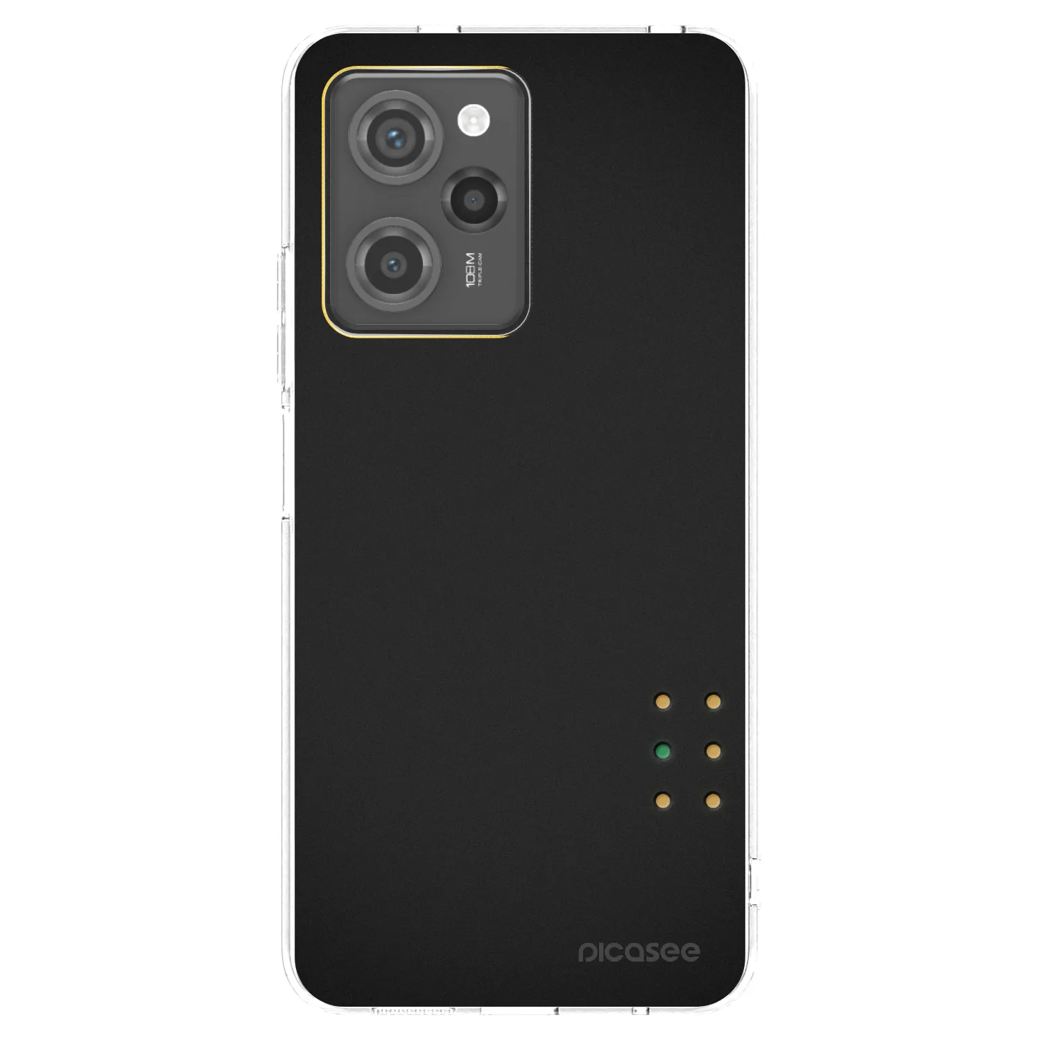 Picasee husă neagră din silicon pentru Xiaomi Poco X5 Pro - Pulse