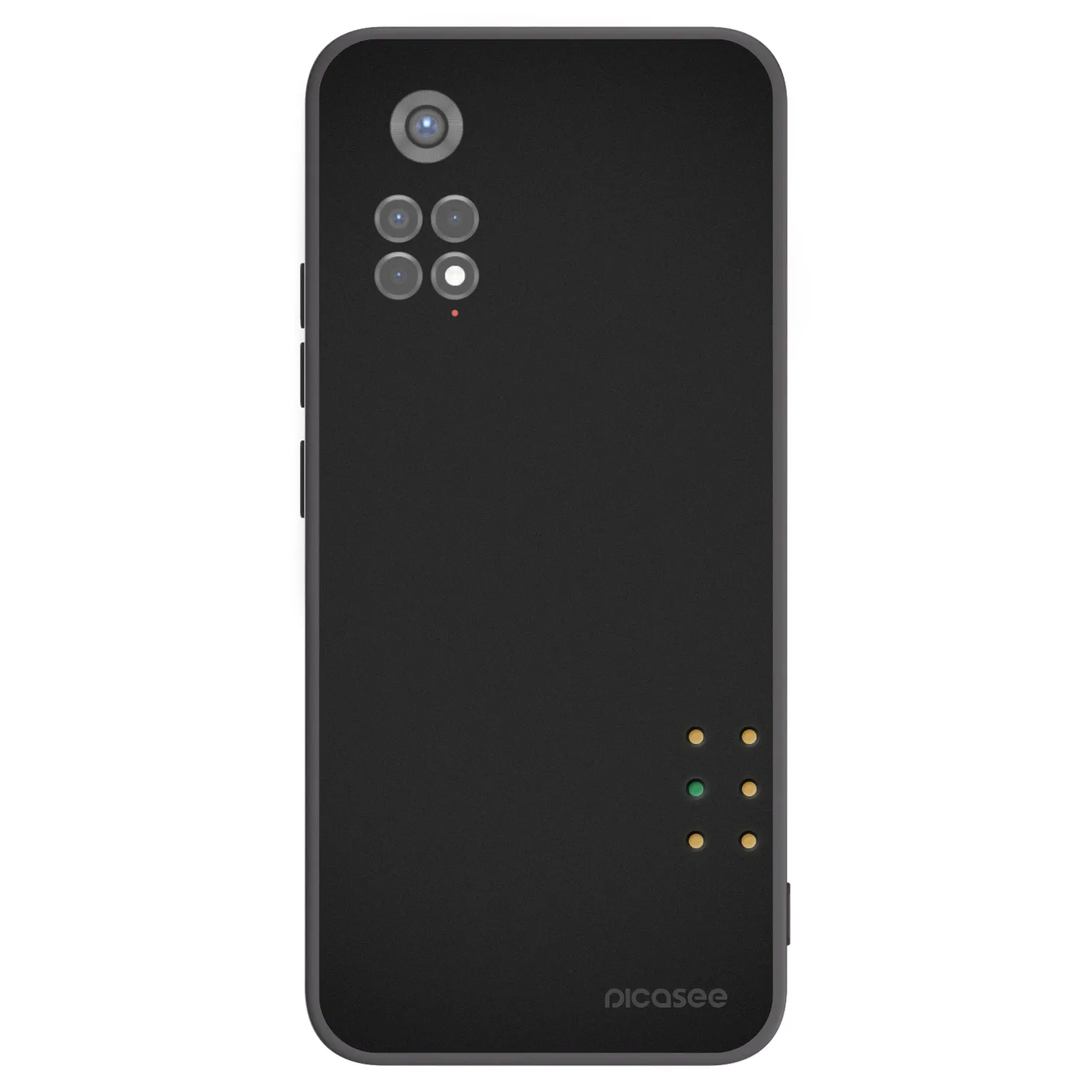 Picasee husă neagră din silicon pentru Xiaomi Redmi Note 11S 5G - Pulse