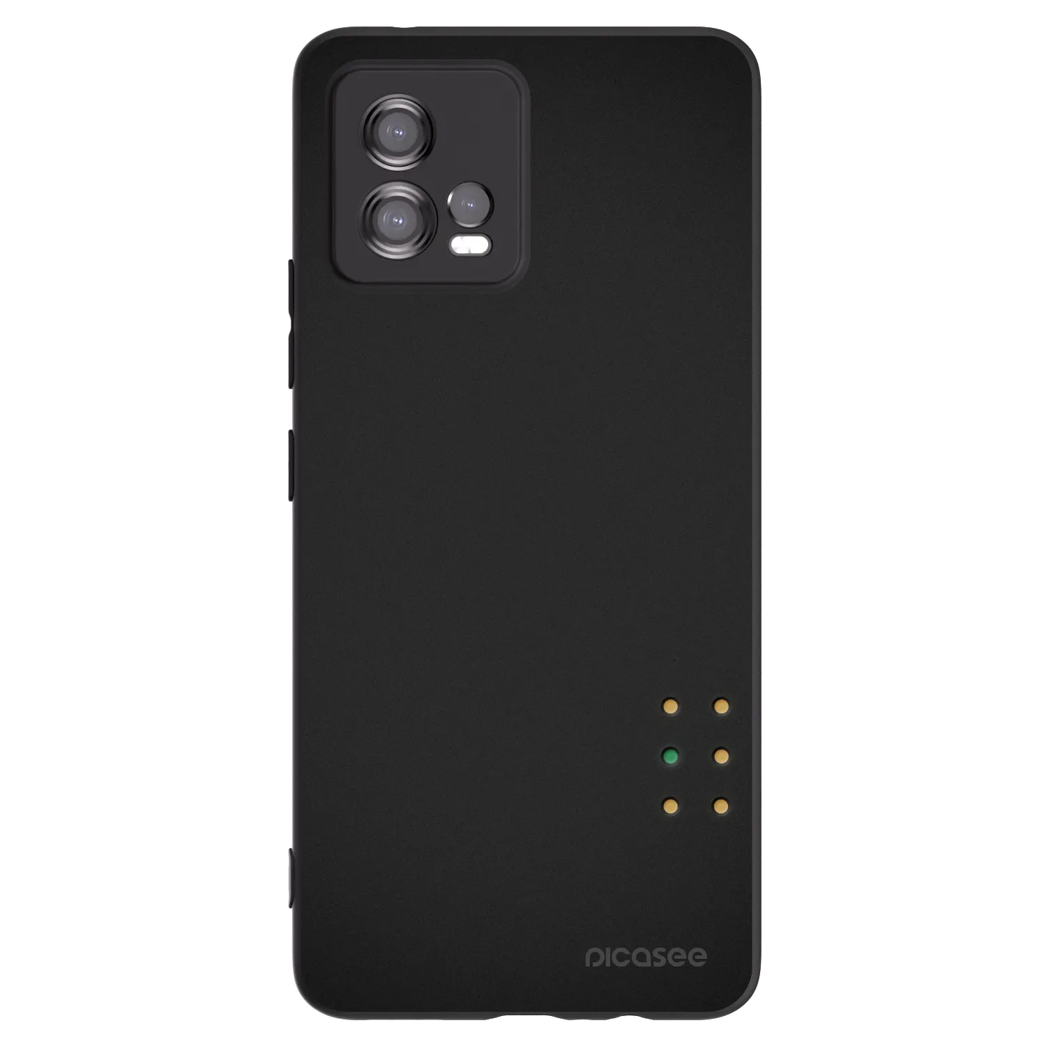 Picasee husă neagră din silicon pentru Motorola Moto G72 - Pulse