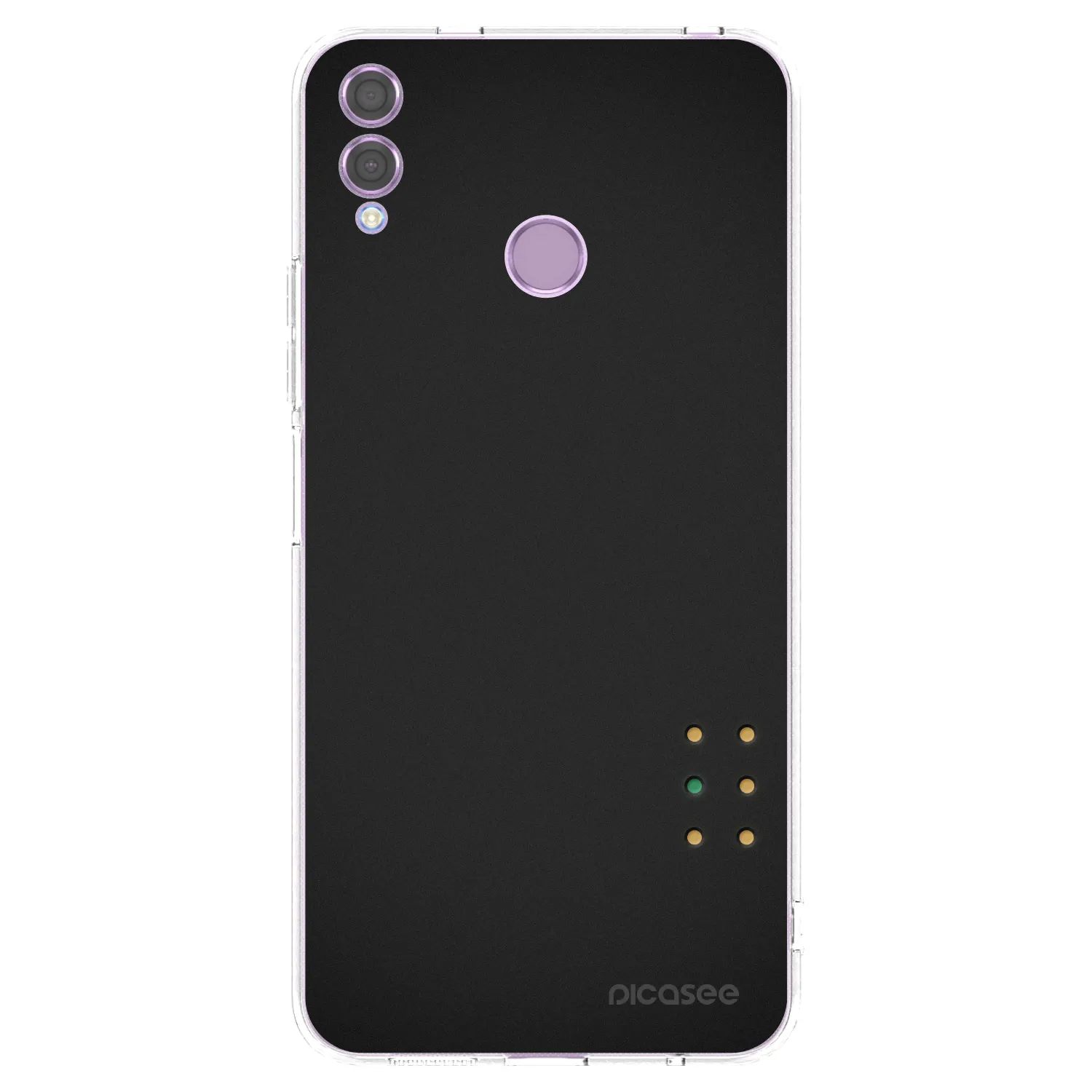 Picasee husă transparentă din silicon pentru Honor 8X - Pulse