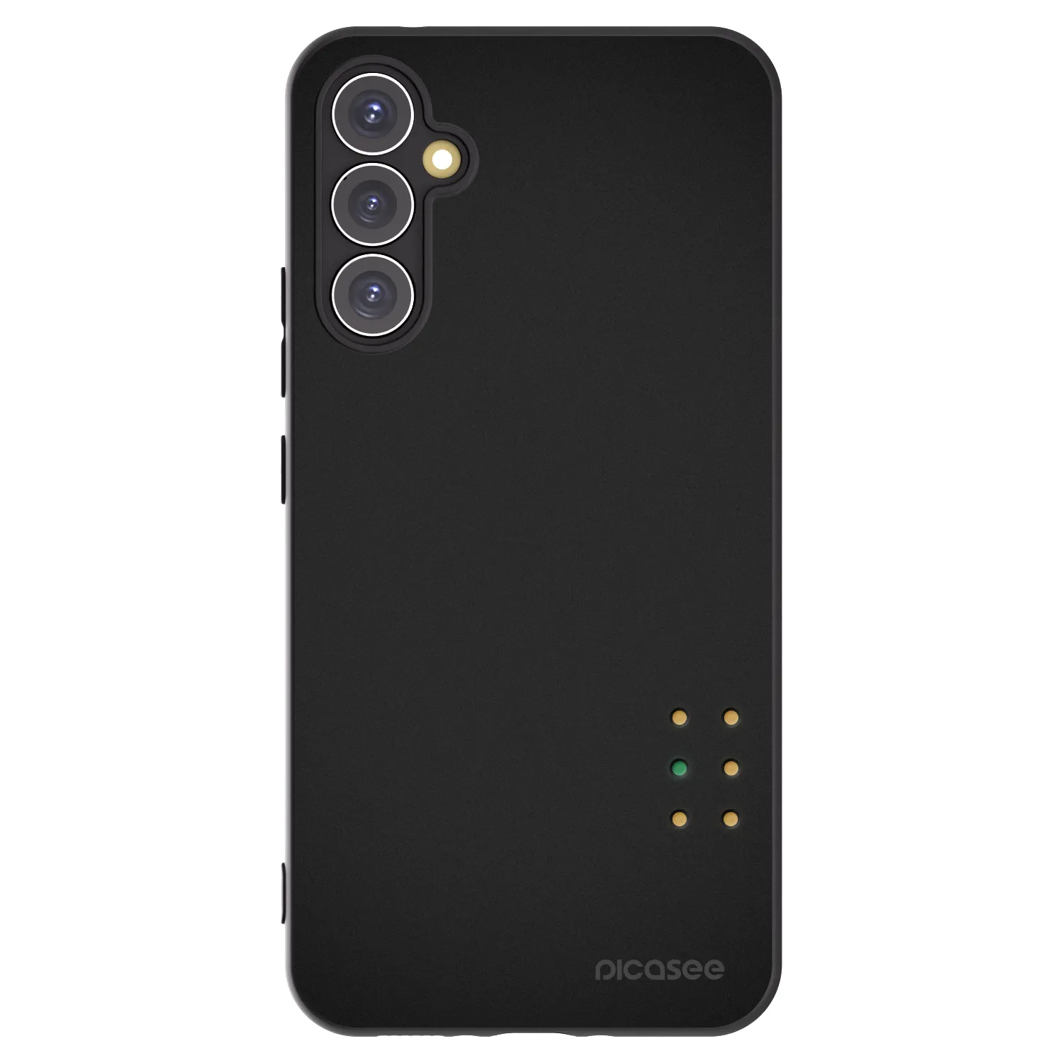 Picasee husă neagră din silicon pentru Samsung Galaxy A34 5G A346B - Pulse