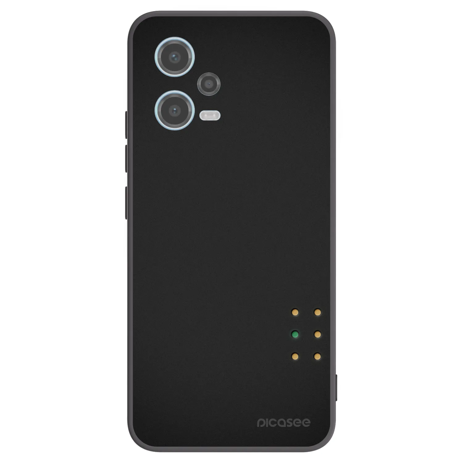 Picasee husă neagră din silicon pentru Xiaomi Redmi Note 12 5G - Pulse