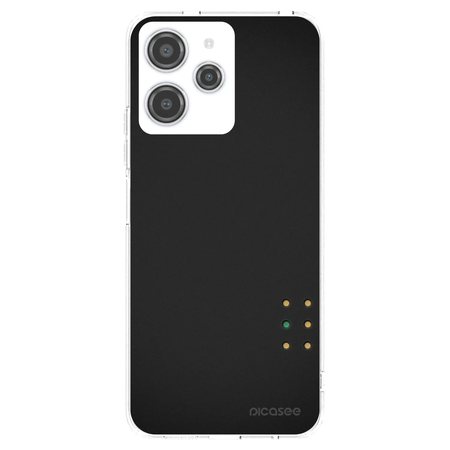 Picasee husă transparentă din silicon pentru Xiaomi Redmi 12 4G - Pulse