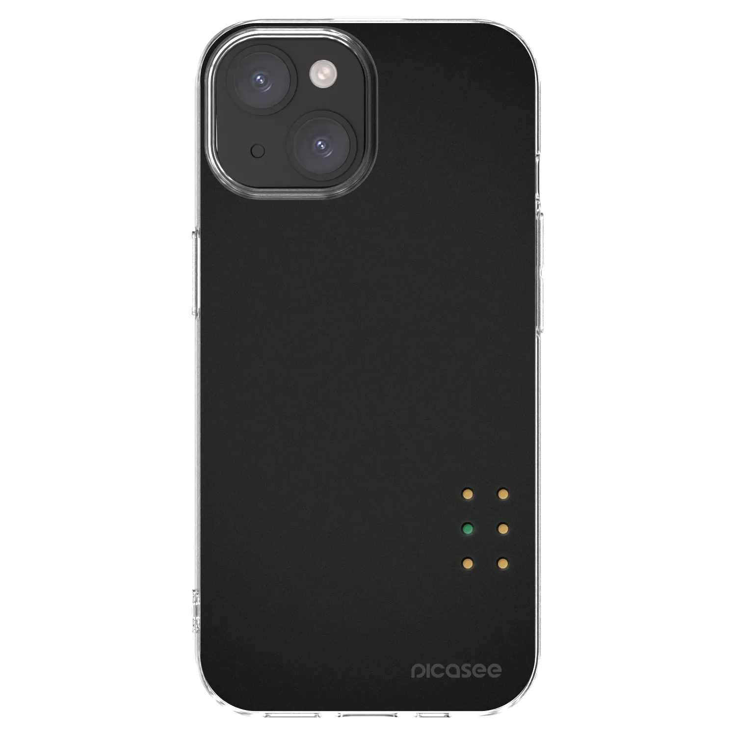 Picasee husă transparentă din silicon pentru Apple iPhone 15 - Pulse