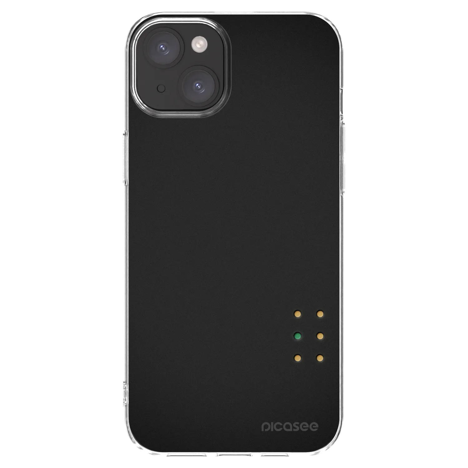 Picasee husă transparentă din silicon pentru Apple iPhone 15 Plus - Pulse