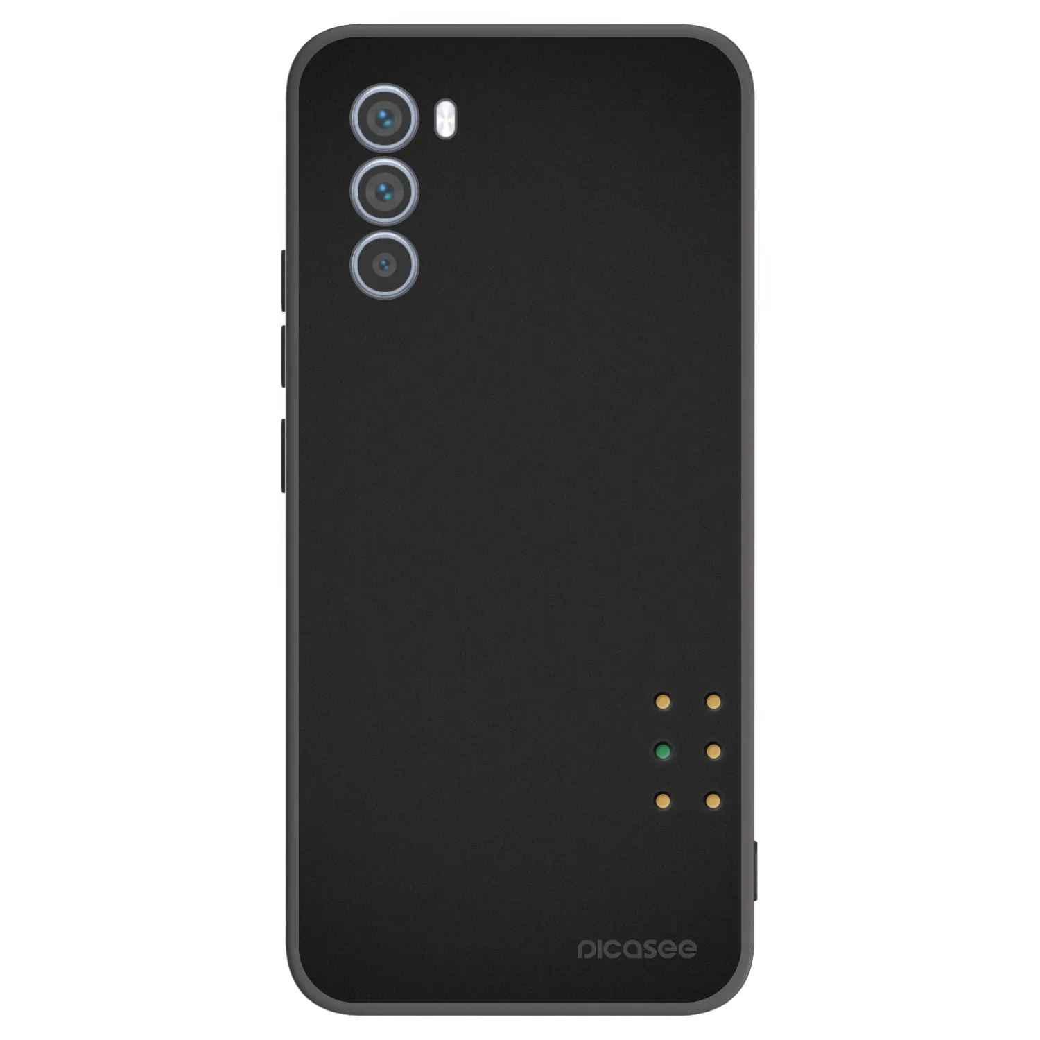 Picasee husă neagră din silicon pentru Motorola Moto G62 - Pulse