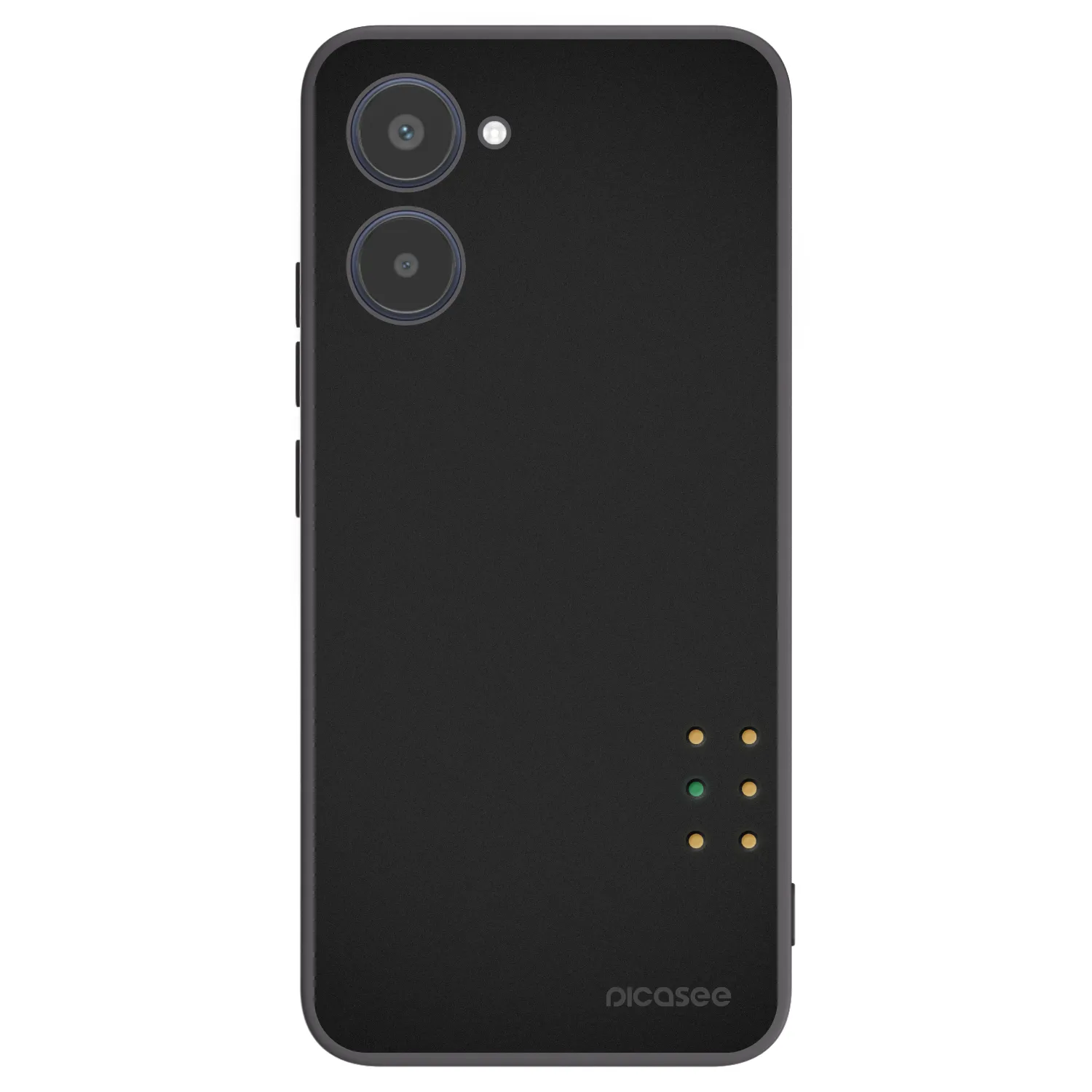 Picasee husă neagră din silicon pentru Realme 10 4G - Pulse