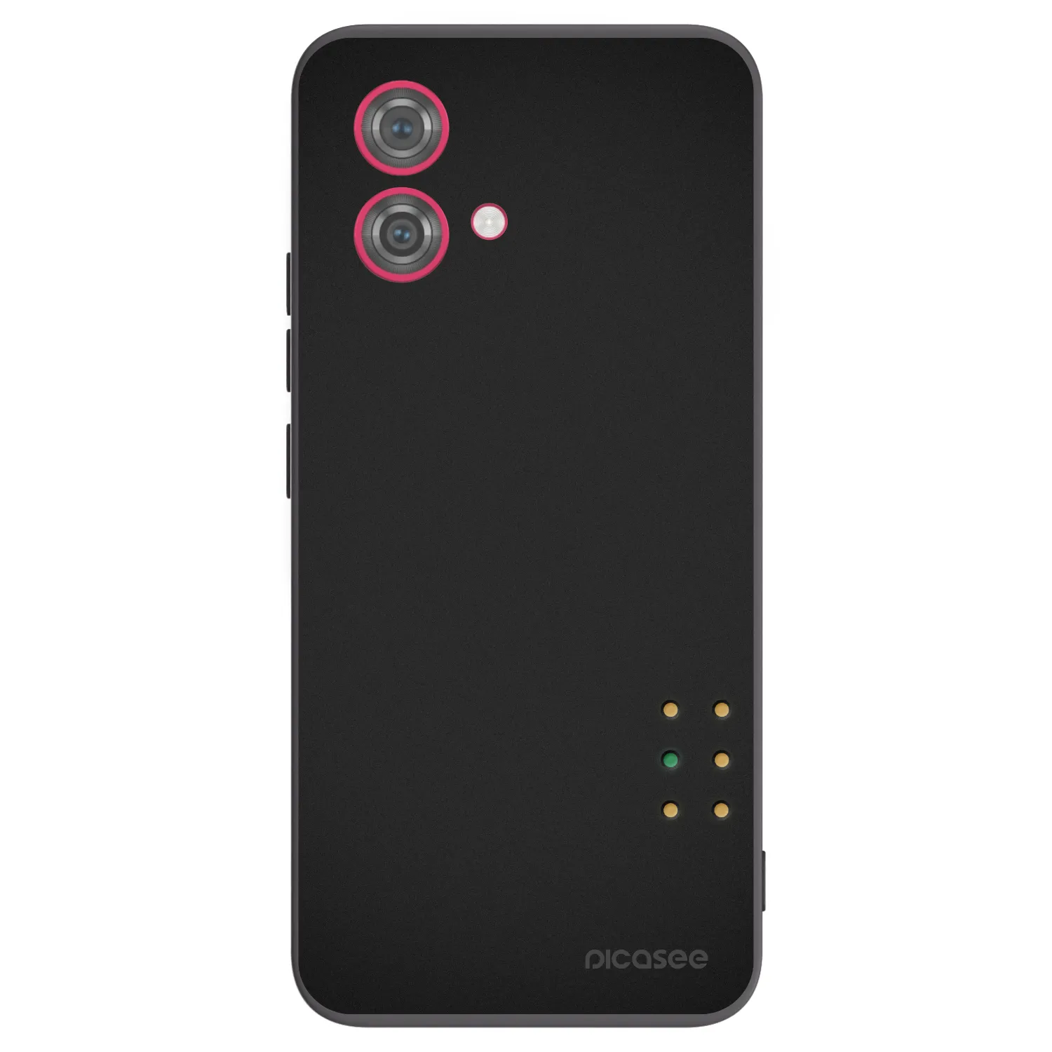 Picasee husă neagră din silicon pentru Motorola Moto G84 5G - Pulse