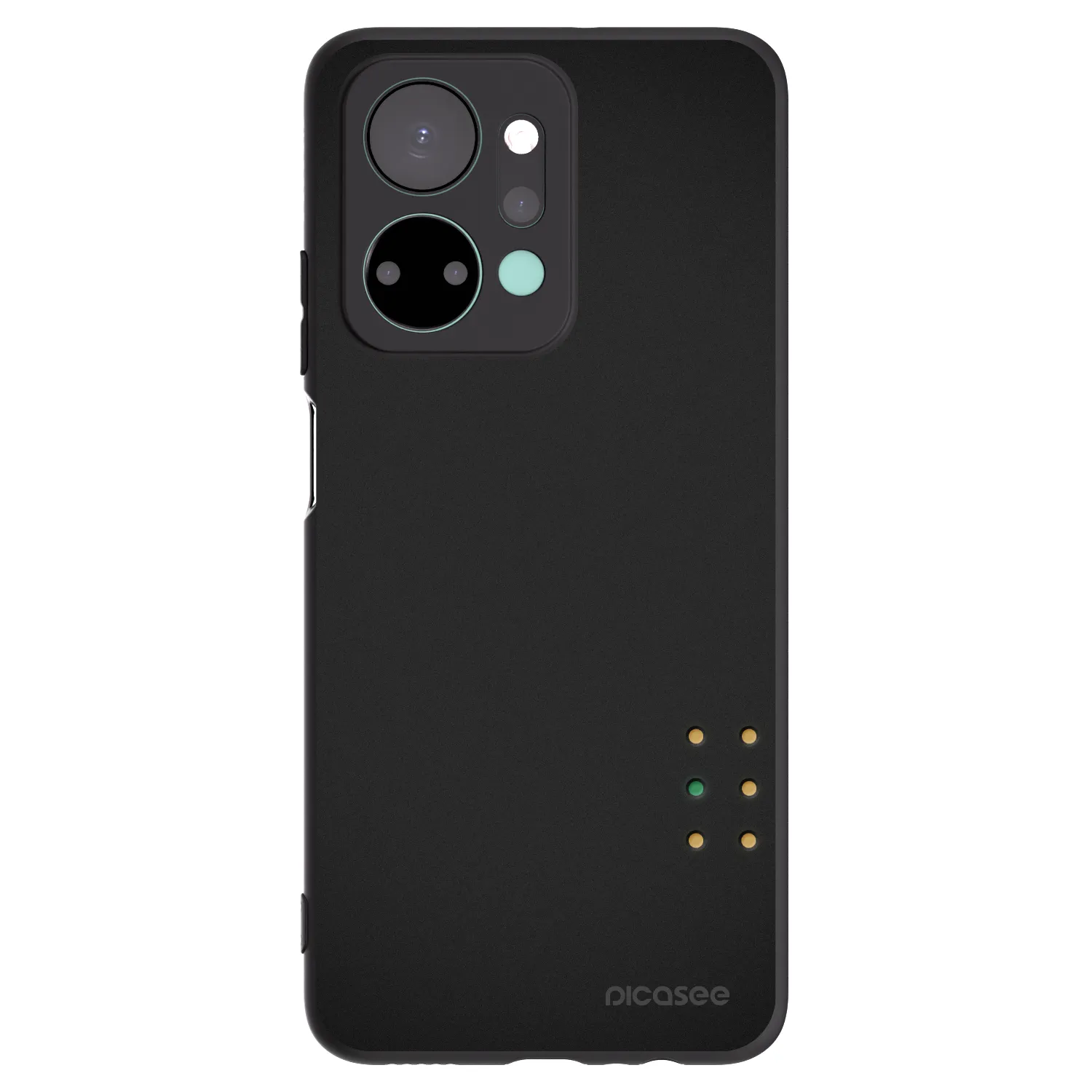 Picasee husă neagră din silicon pentru Honor X7a - Pulse