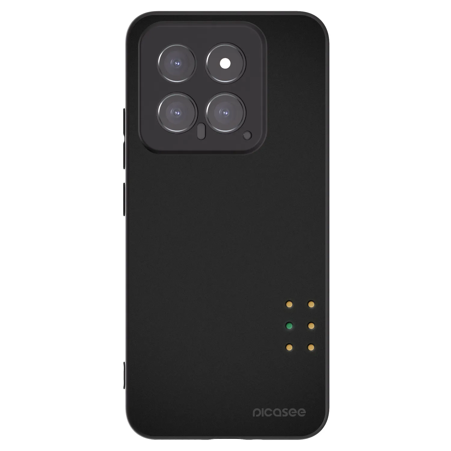 Picasee husă neagră din silicon pentru Xiaomi 14 - Pulse