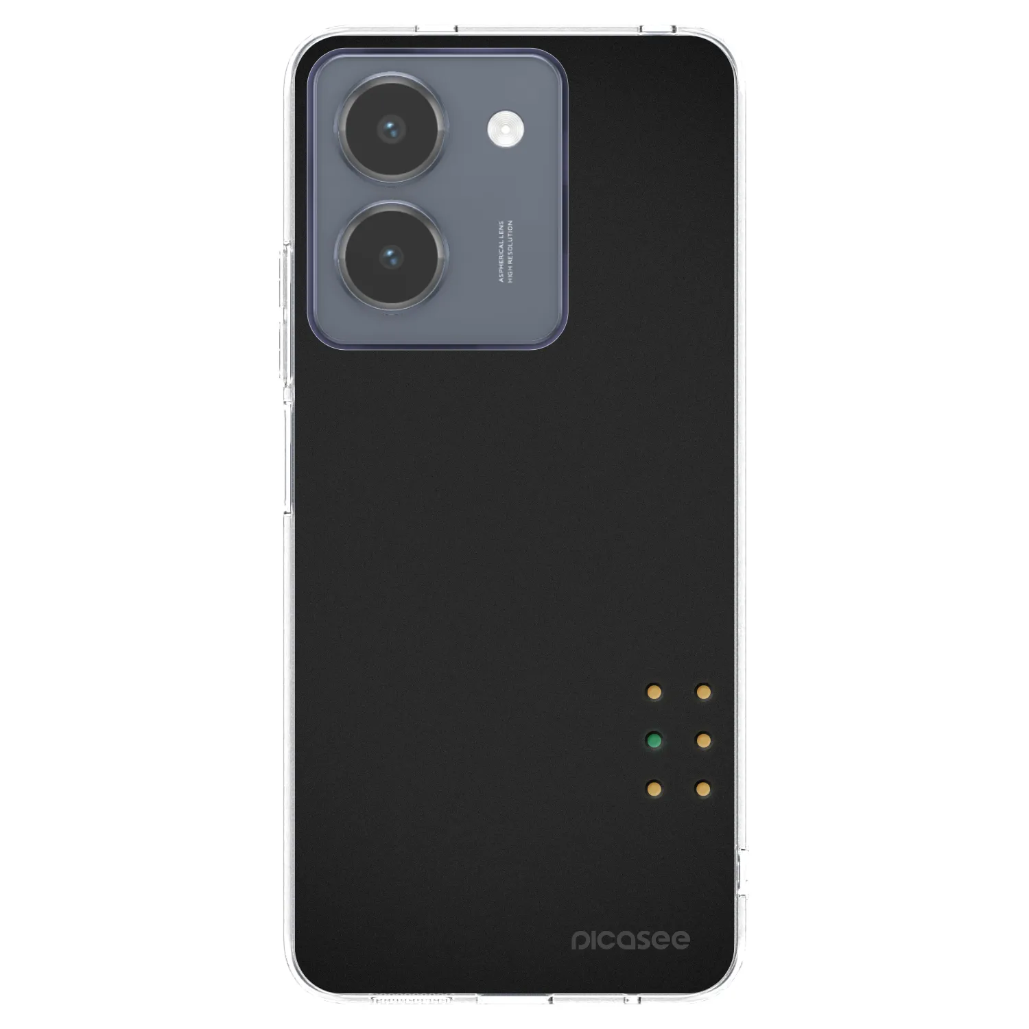 Picasee husă transparentă din silicon pentru Vivo Y36 4G - Pulse