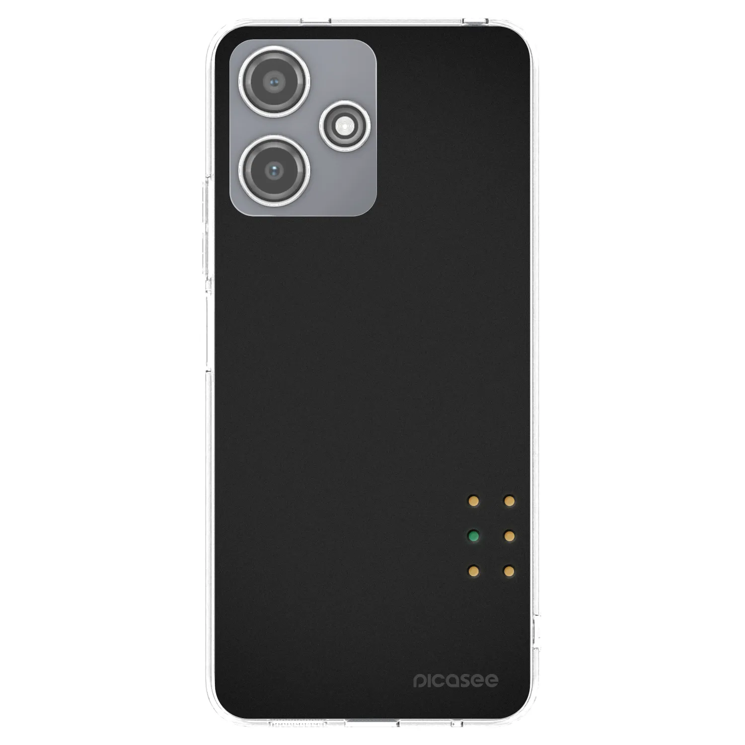 Picasee husă transparentă din silicon pentru Xiaomi Redmi 12 5G - Pulse